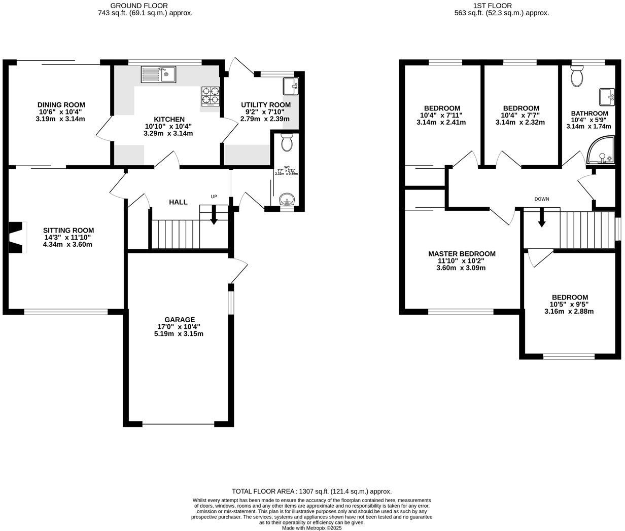 Rawston Close, Swindon floorplan