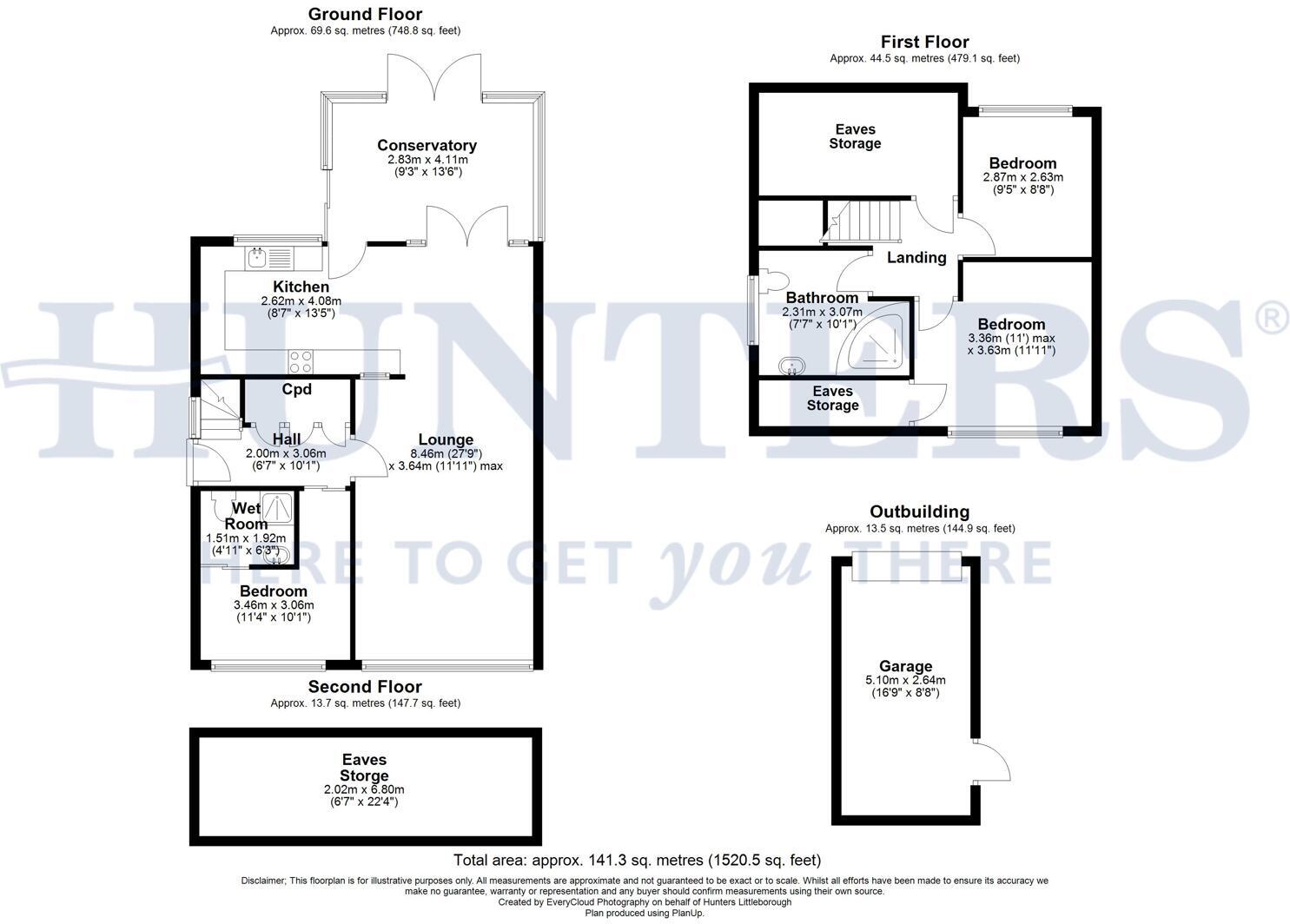 Meadow Walk, Littleborough OL15 8LL floorplan
