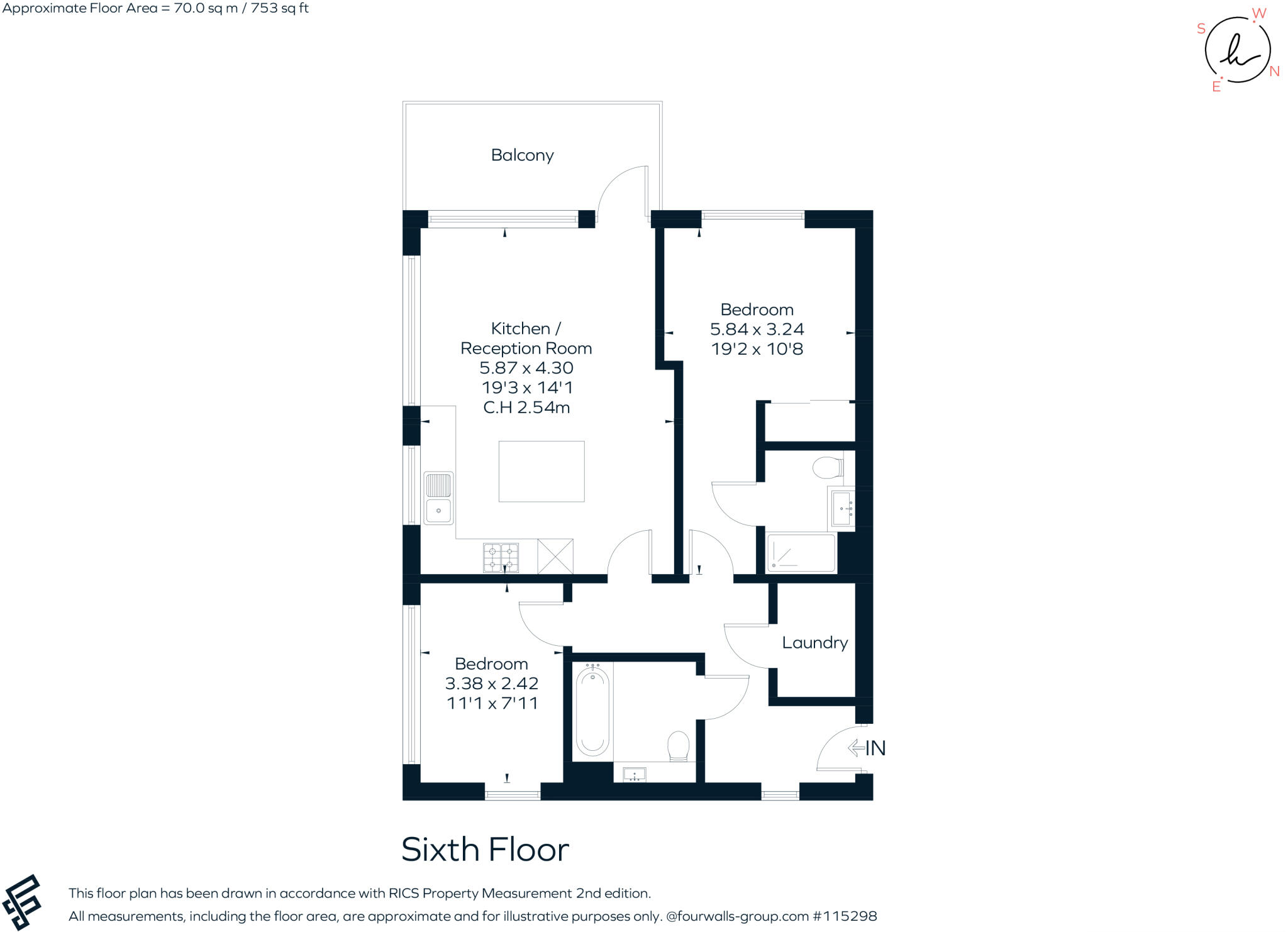 Banister Road London W10 floorplan