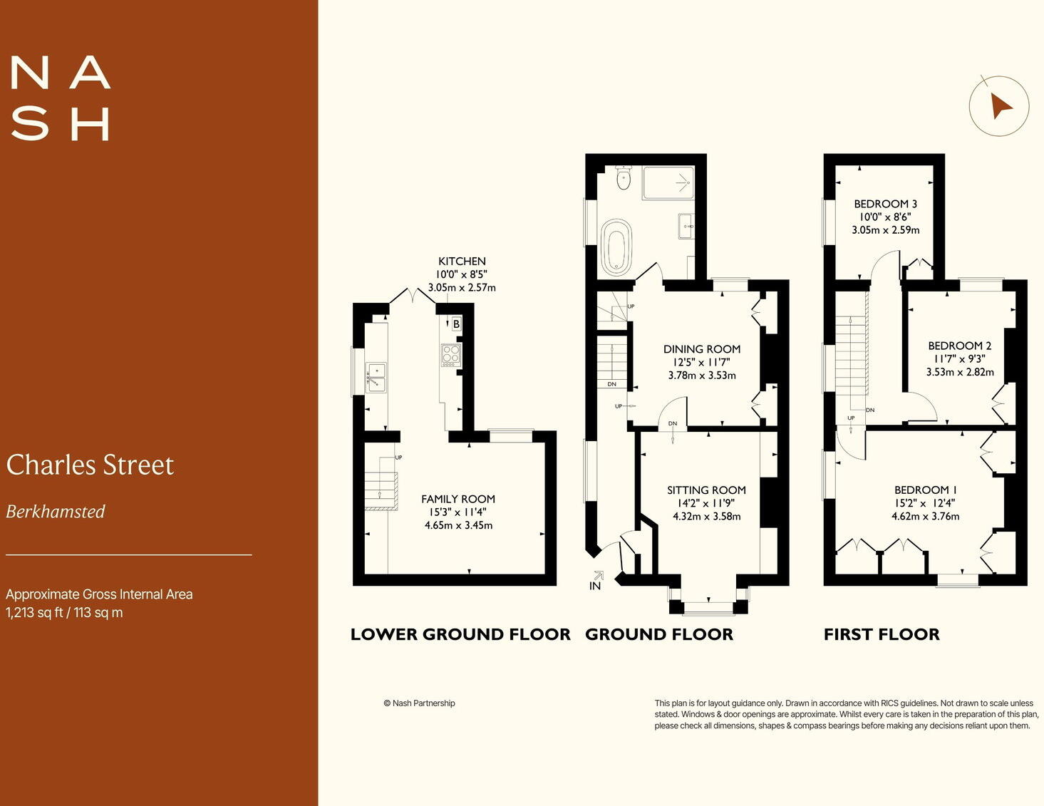 Charles Street, Berkhamsted, Hertfordshire HP4 floorplan