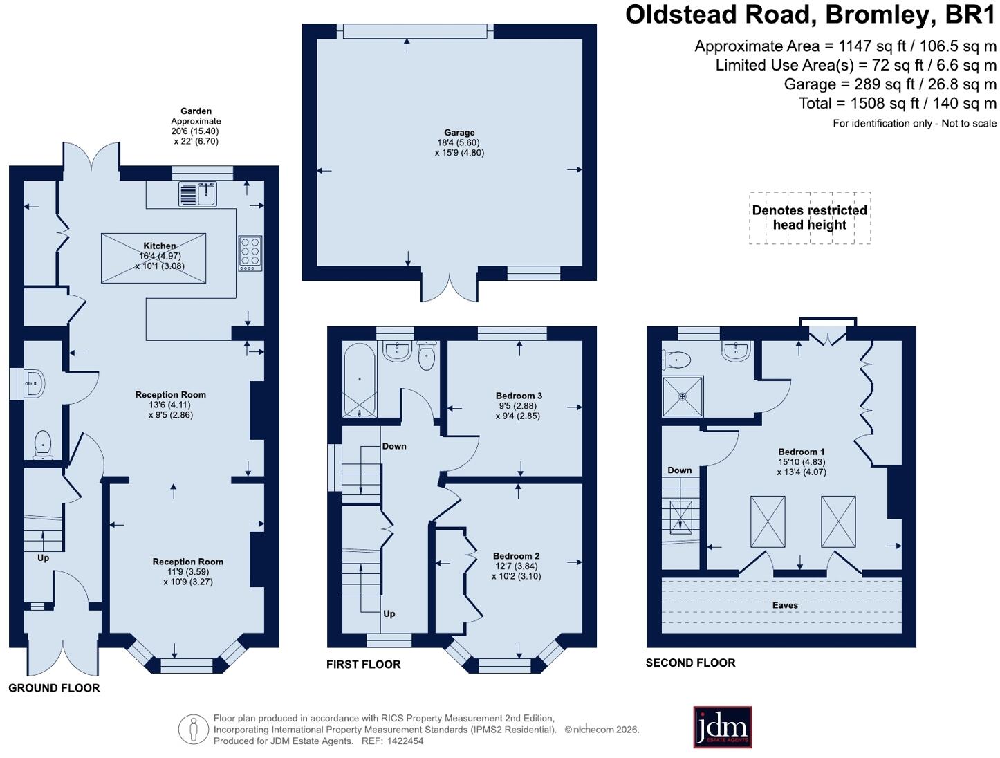 Oldstead Road, Bromley, BR1 floorplan