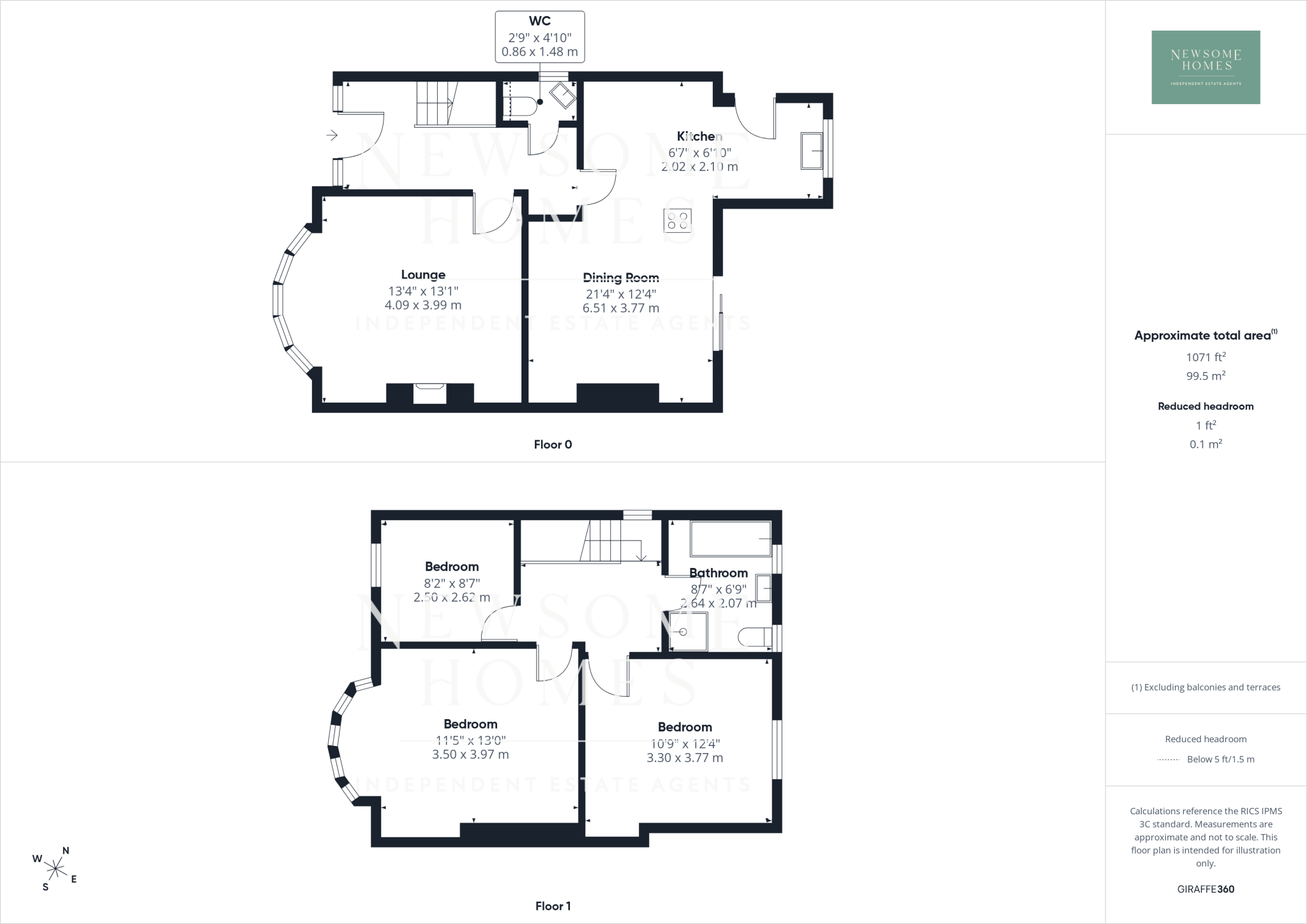 Lake Avenue, Rhyl, Denbighshire floorplan