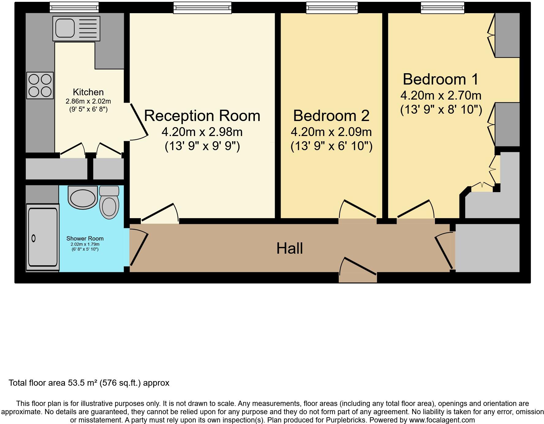 Heol Y Felin, Cardiff, CF14 floorplan