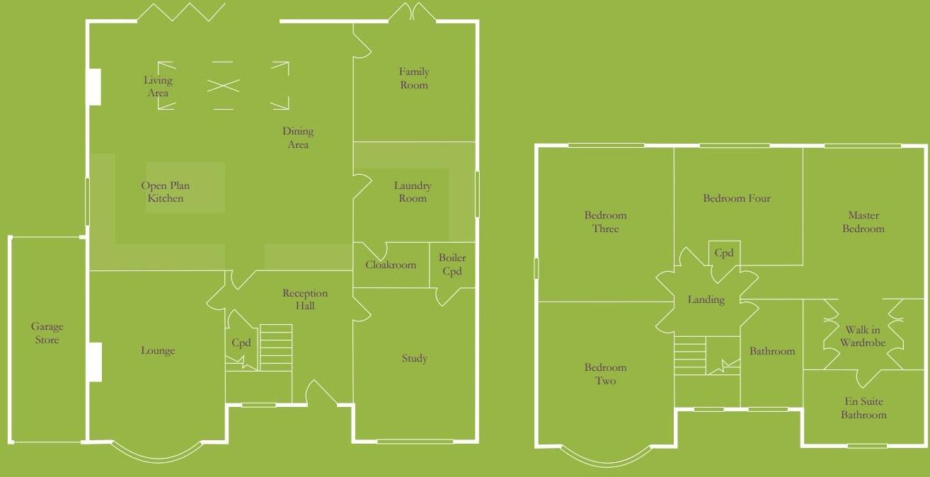 Heathertop, Beamhill Road, Anslow, DE13 floorplan