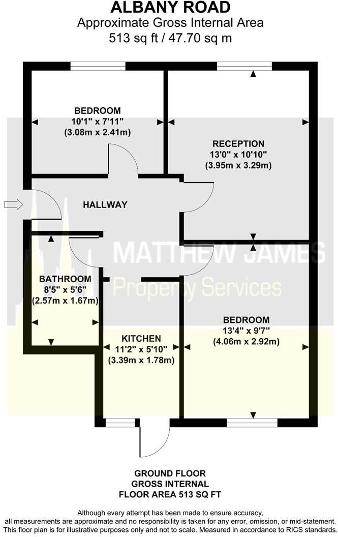 Albany Road, Coventry * Stunning Two Bedroom Apartment * floorplan