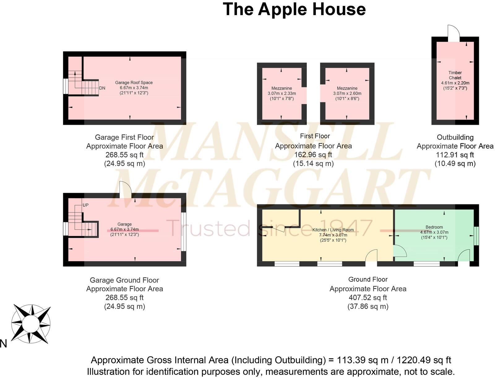 Burtenshaws, 11 Boddingtons Lane, Ditchling, BN6 8SS floorplan
