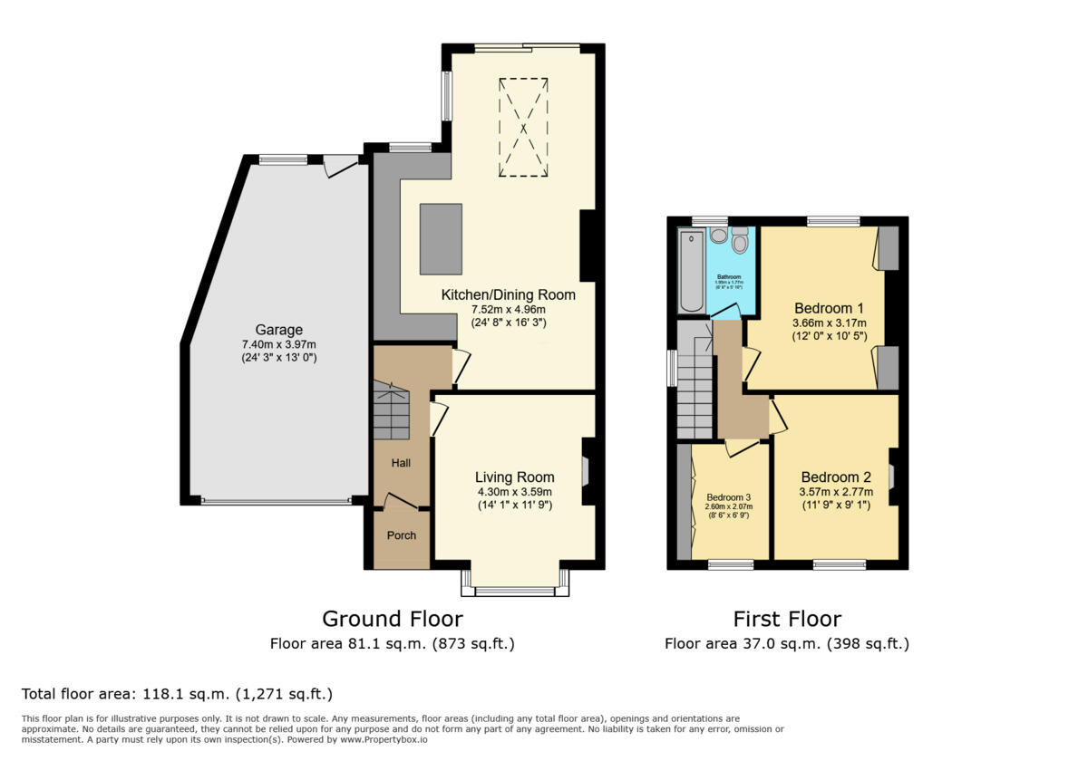 Jubilee Road, Bristol, BS15 floorplan