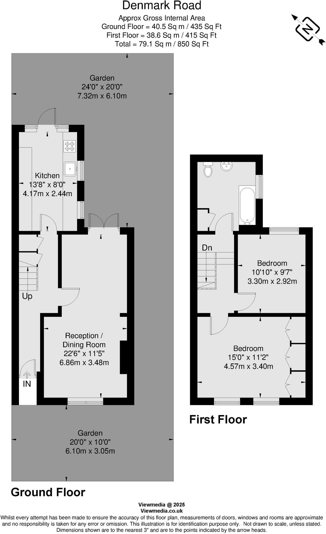 Denmark Road, Wimbledon, SW19 floorplan