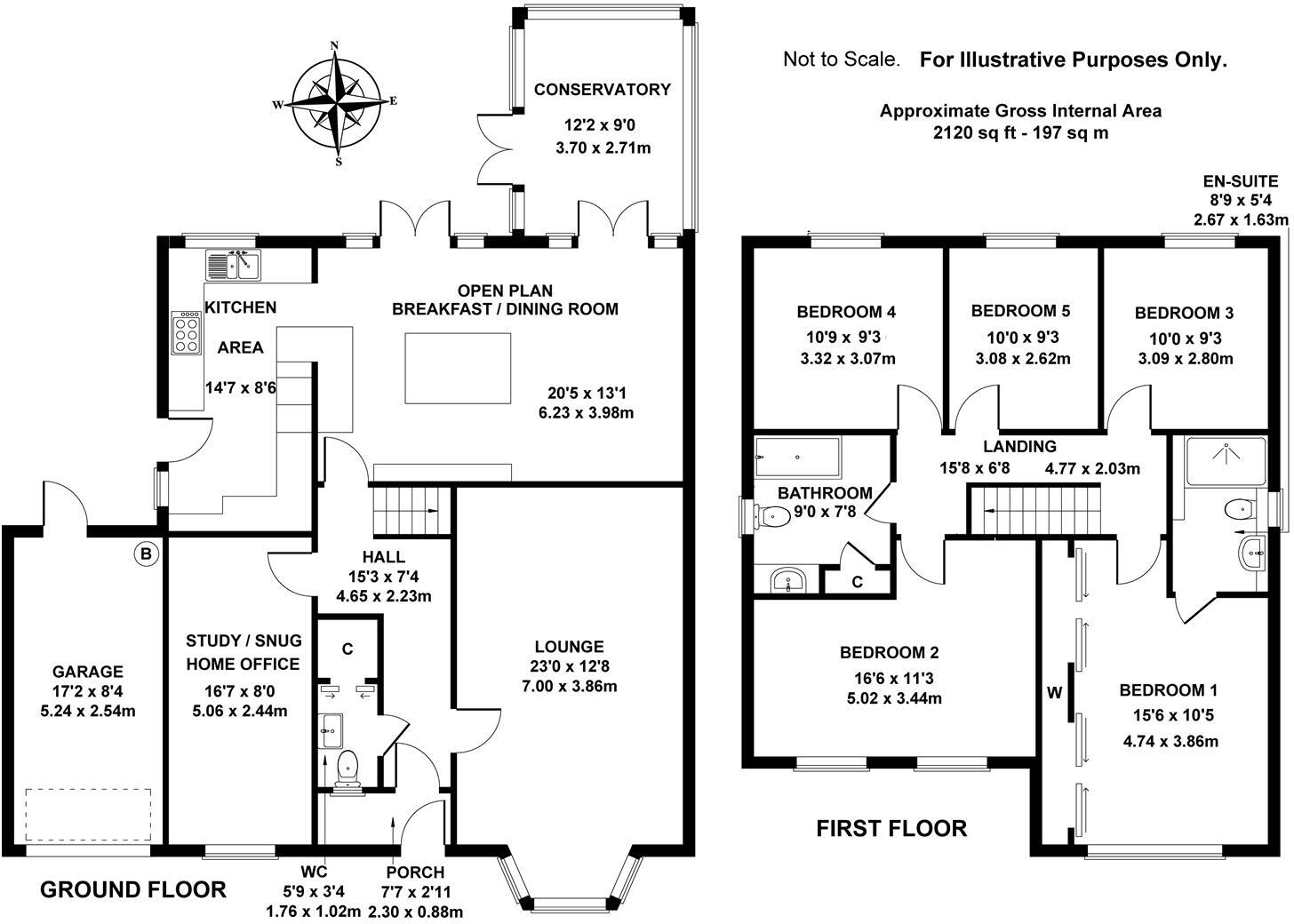 Brookfield Close, Radcliffe on Trent, Nottingham floorplan