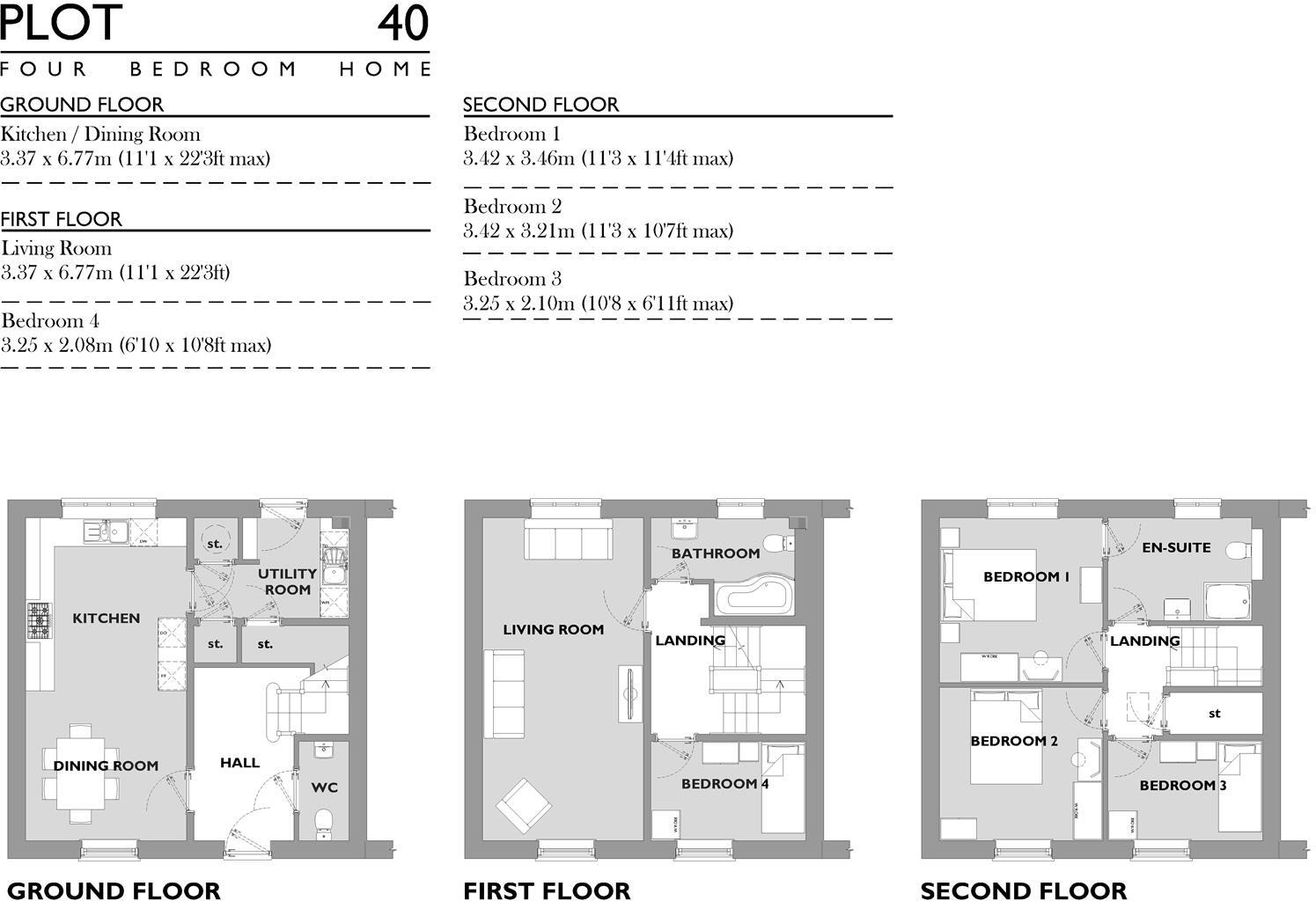 Nansledan, Newquay floorplan