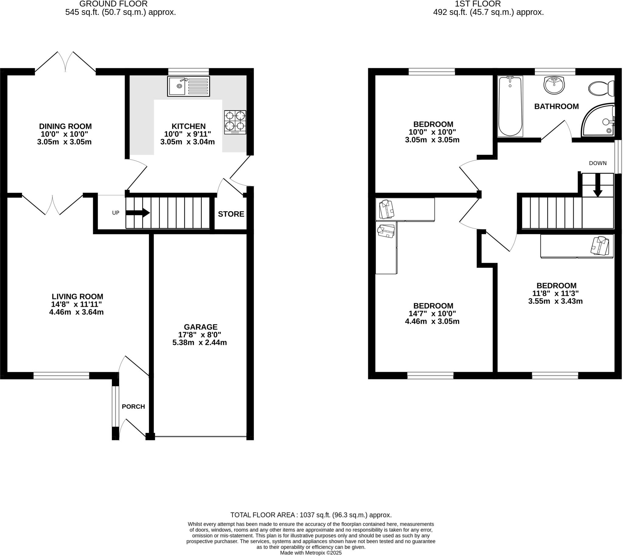 Sandbed Lane, Belper, Derbyshire, DE56 floorplan