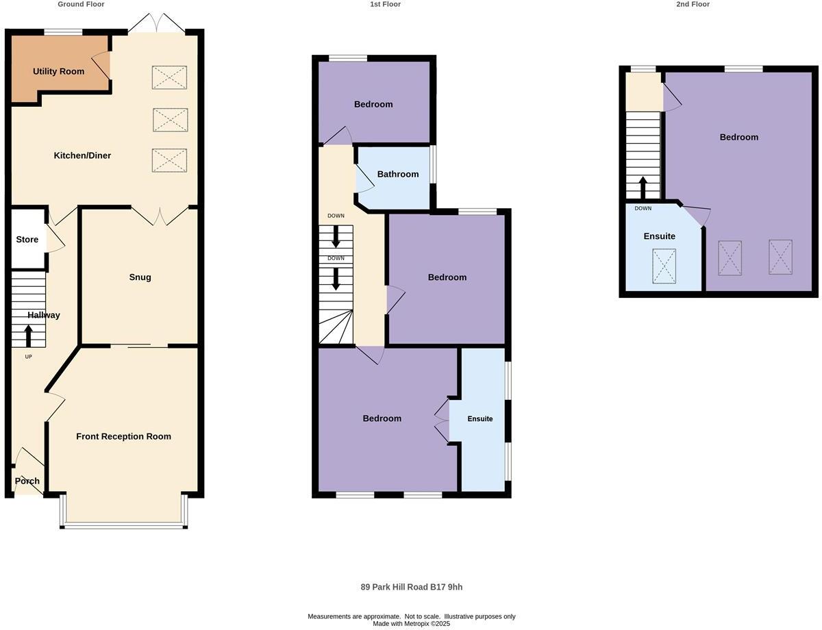 91, Park Hill Road floorplan