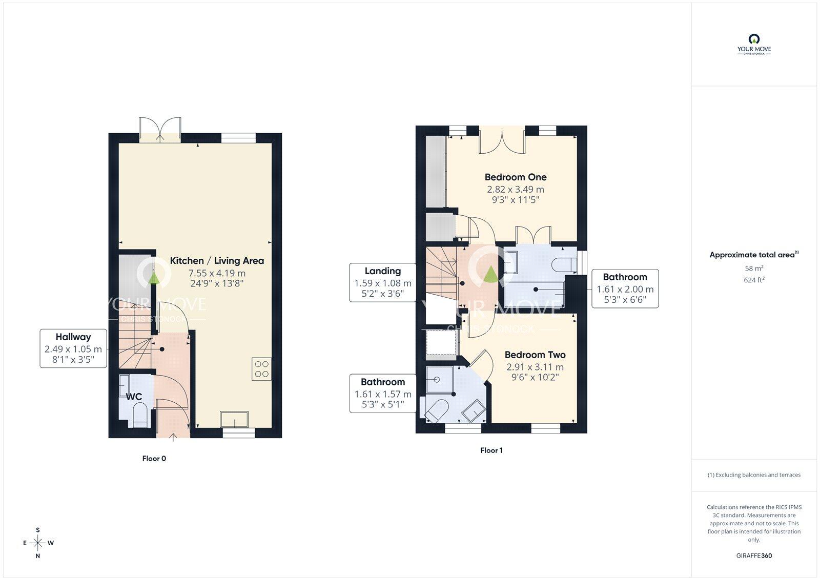 Dunns Way, Bleach Green, Blaydon, NE21 floorplan