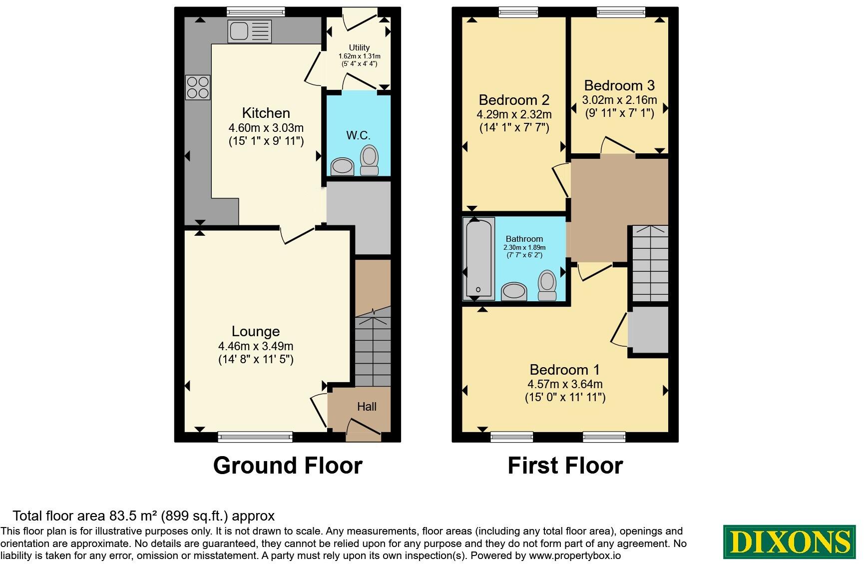 Heathside Drive, Birmingham, West Midlands, B38 floorplan