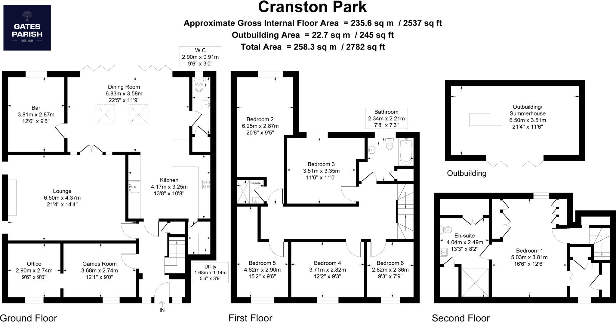 Cranston Park Avenue, Upminster, RM14 floorplan