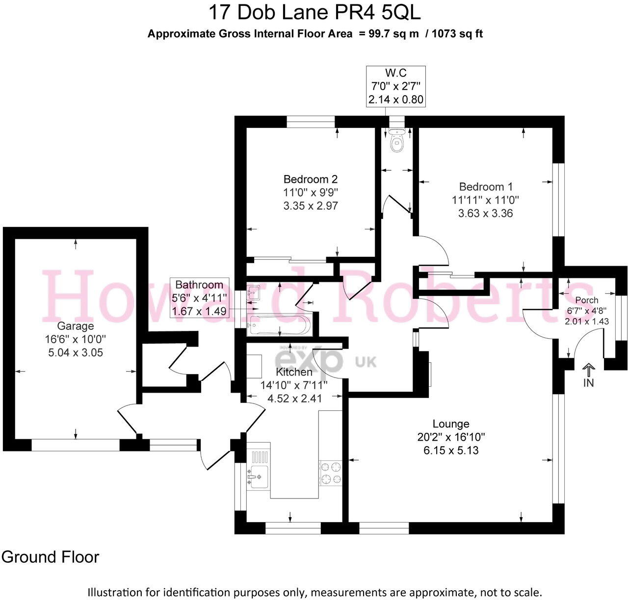 Dob Lane, Walmer Bridge, PR4 5QL floorplan