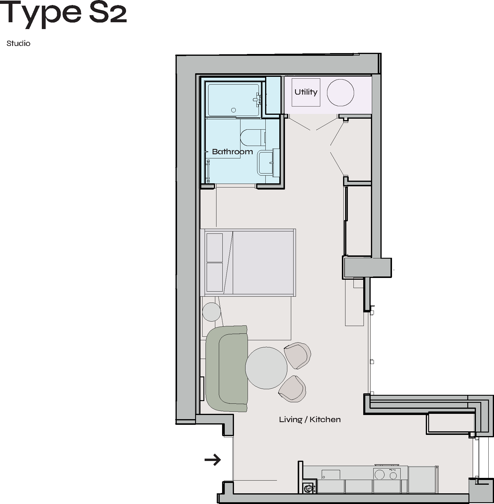 The Castings, Heyrod Street, Manchester floorplan