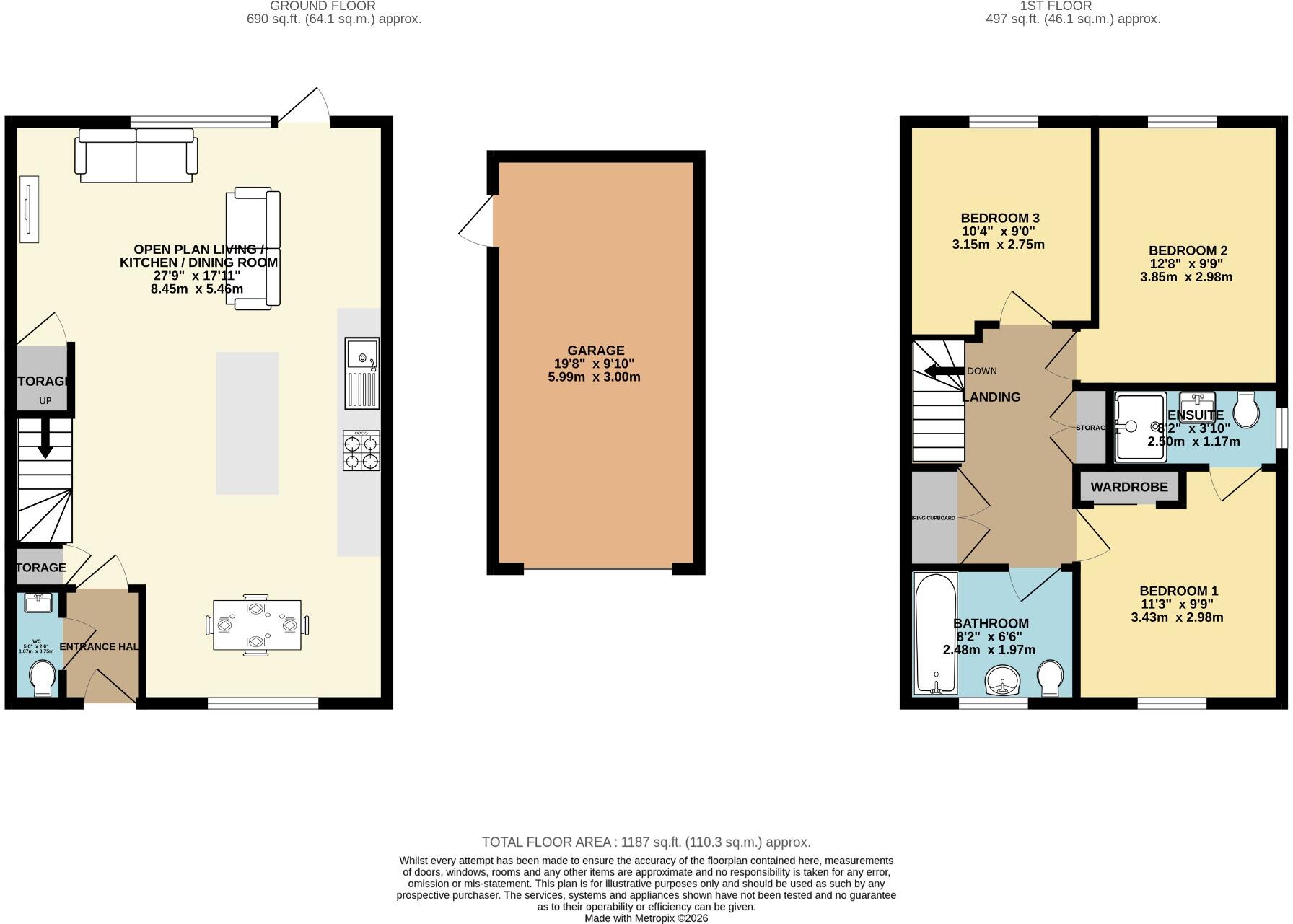 Tadpole Garden Village, Swindon, Wiltshire, SN25 floorplan