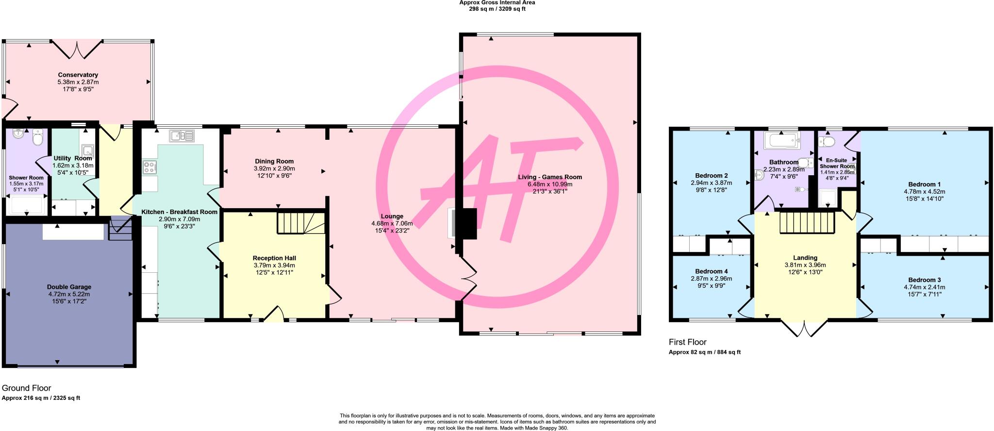 Cadnant Park, Conwy, LL32 floorplan