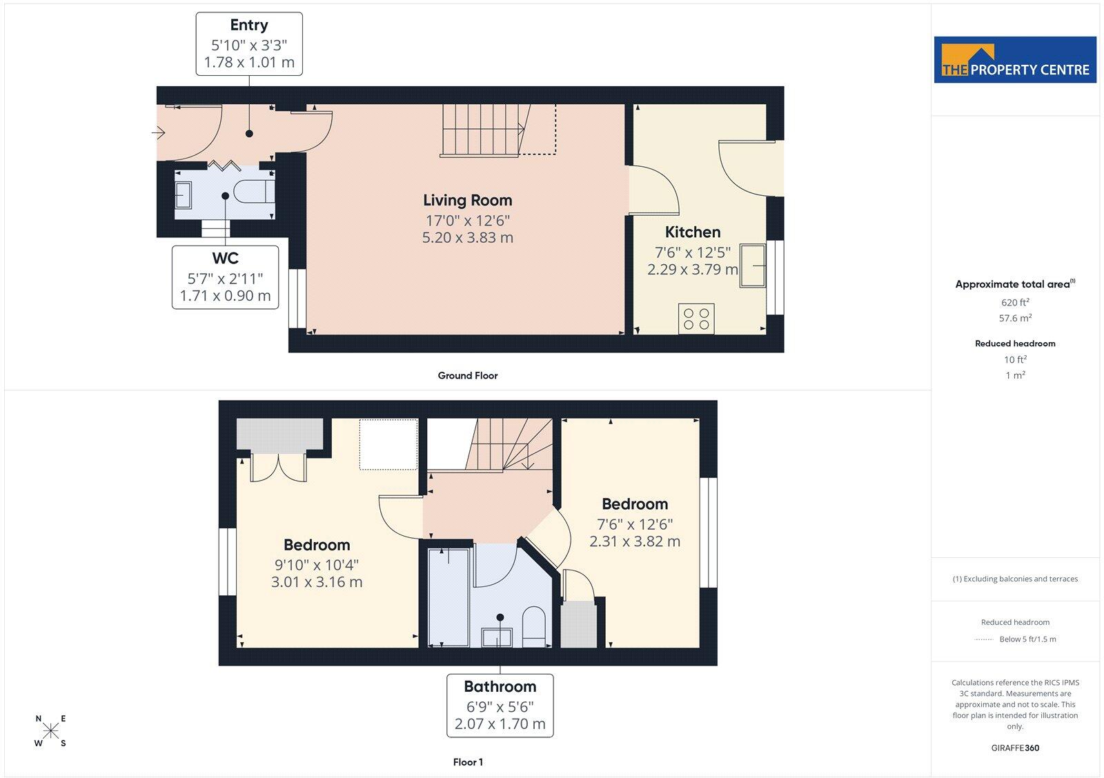 Tudor Close, Churchdown, Gloucester, Gloucestershire, GL3 floorplan