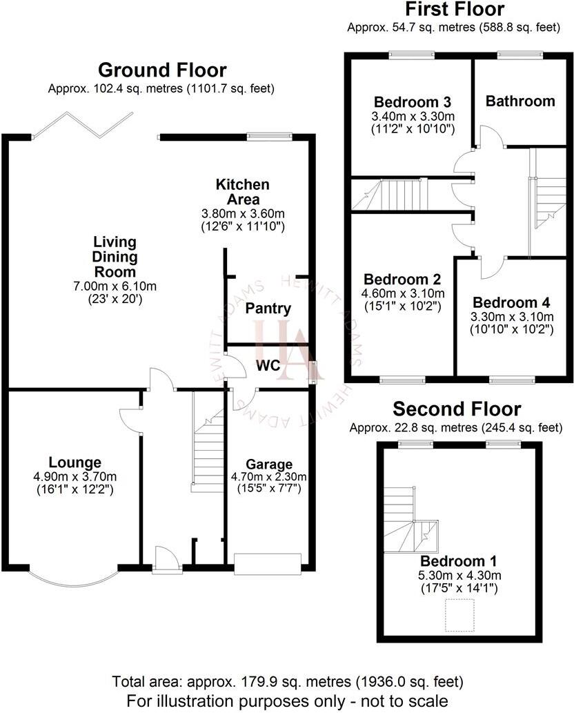 Sandham Grove, Heswall, Wirral floorplan
