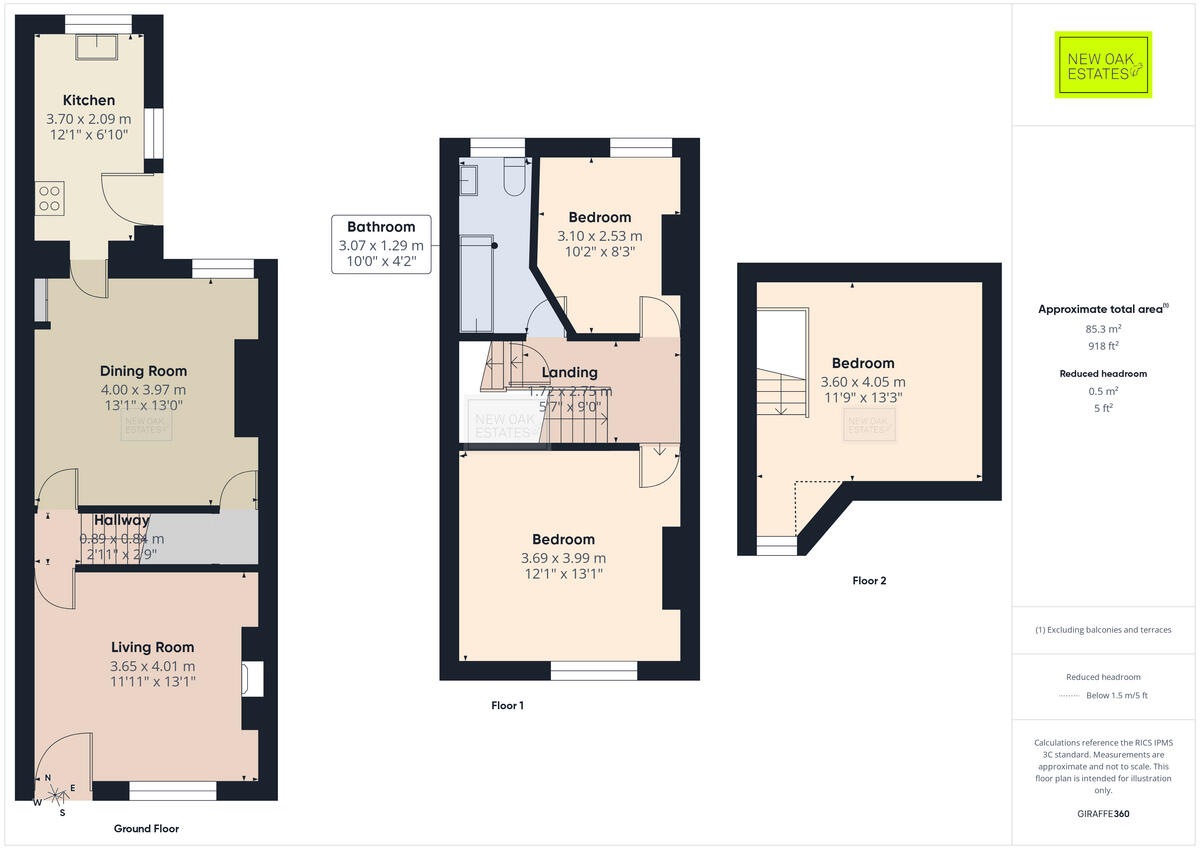 Holmgate Road, Clay Cross, S45 floorplan