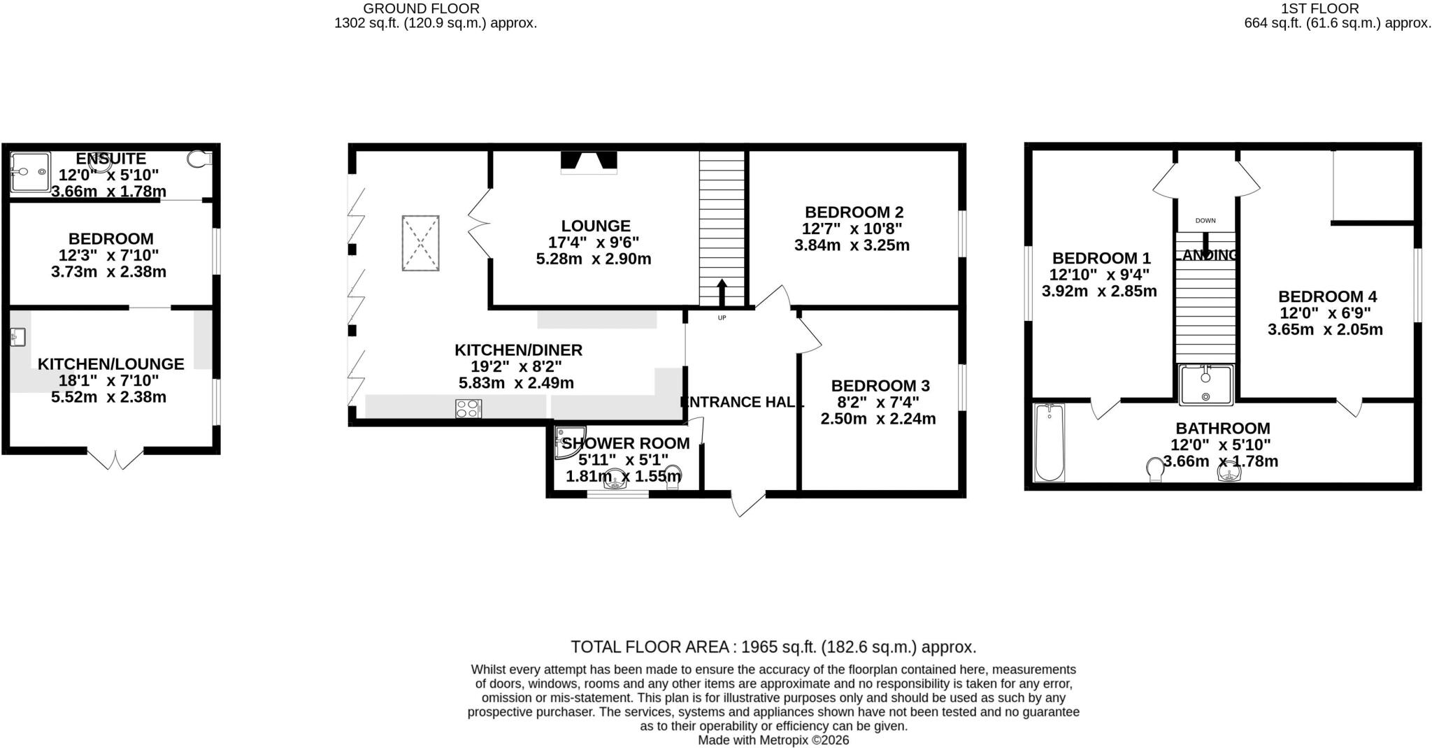 Martin Avenue, Waterlooville floorplan