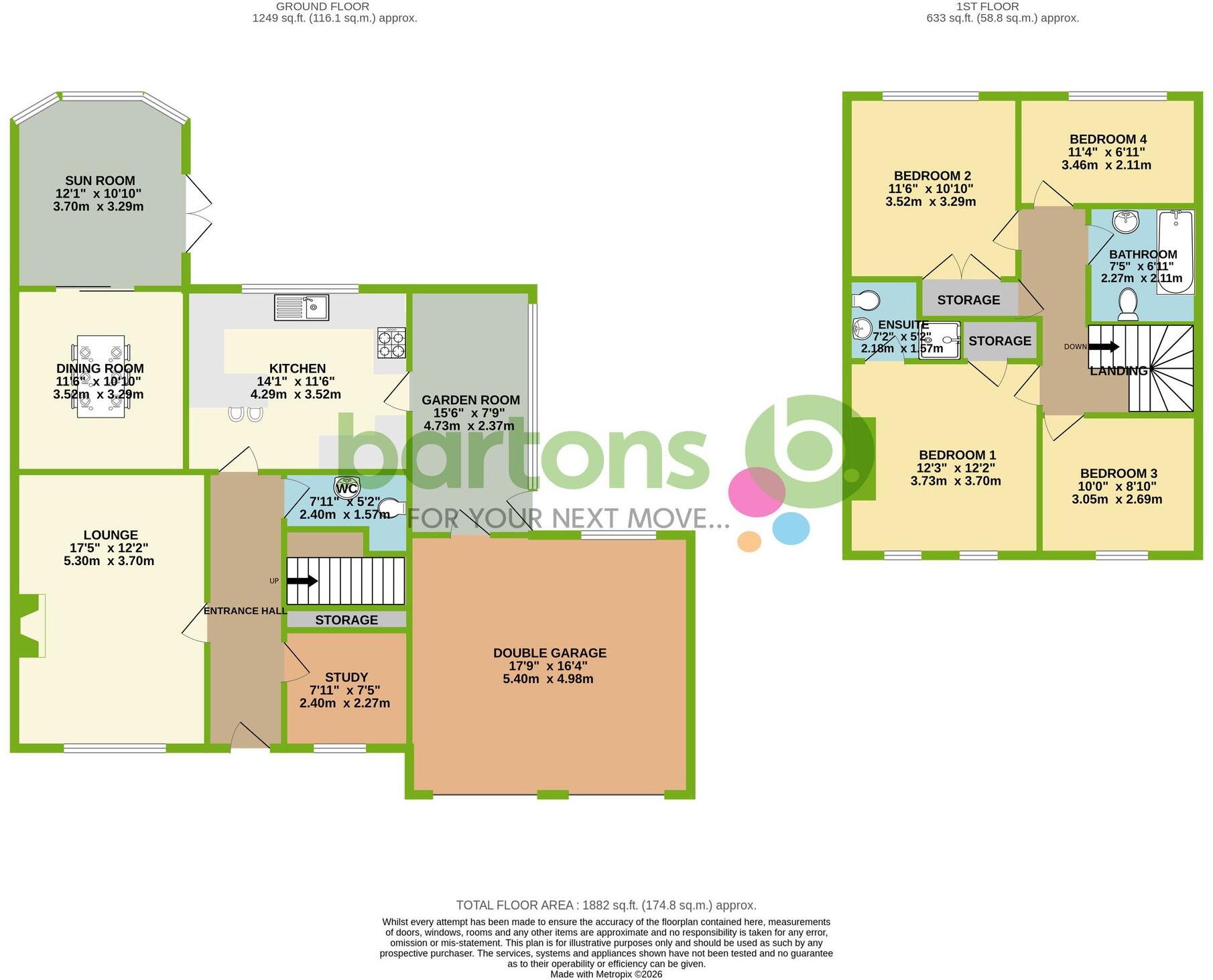 College Park Close, Rotherham, S60 floorplan