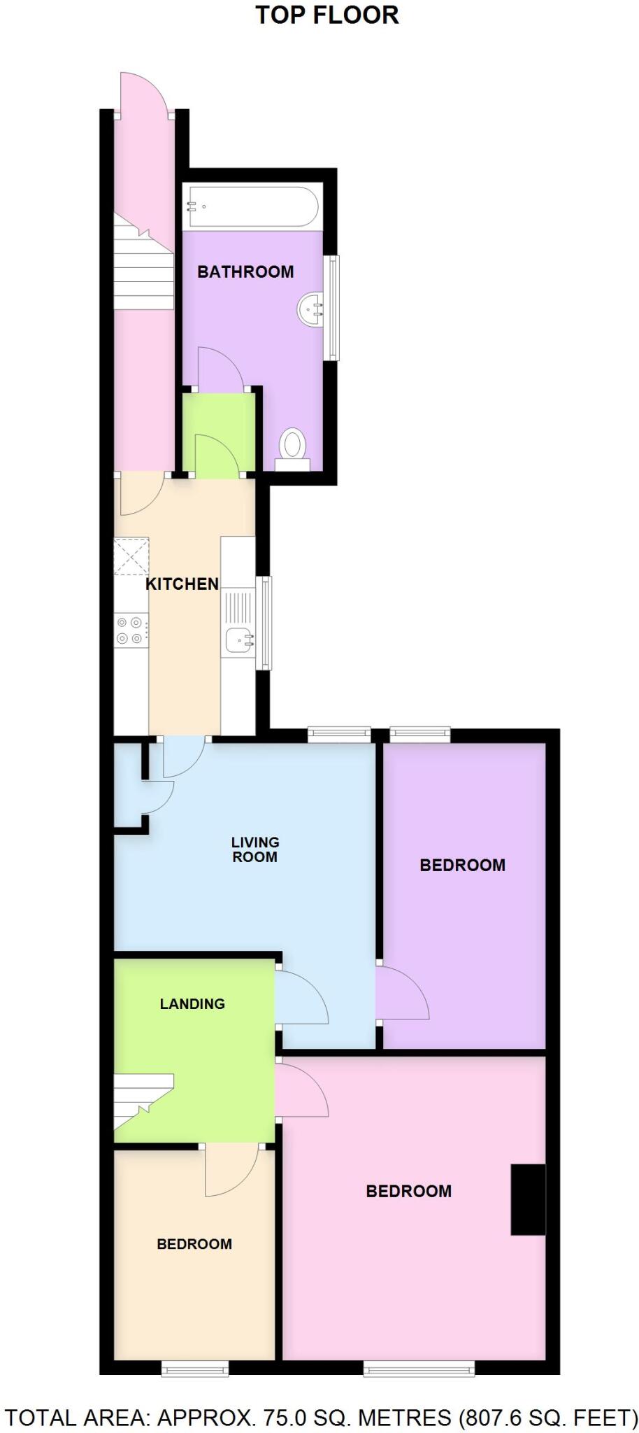 Brinkburn Street, East Howdon, Tyne and Wear, NE28 floorplan
