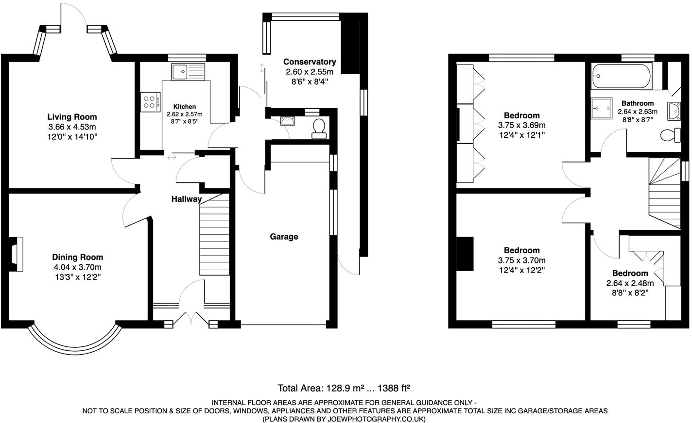 Woodcroft Avenue, Tipton floorplan