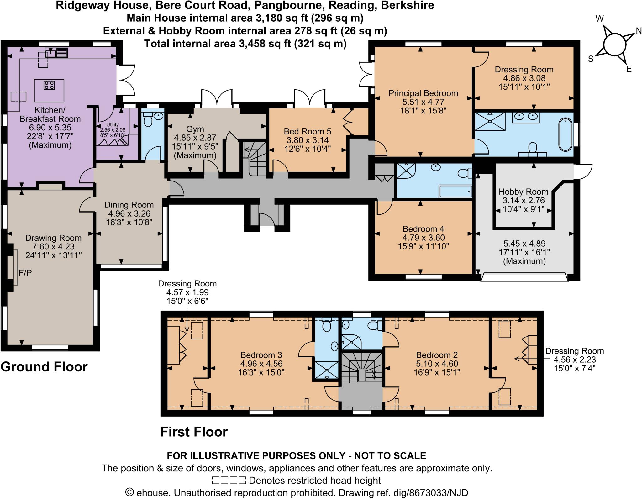 Bere Court Road, Pangbourne, Berkshire floorplan
