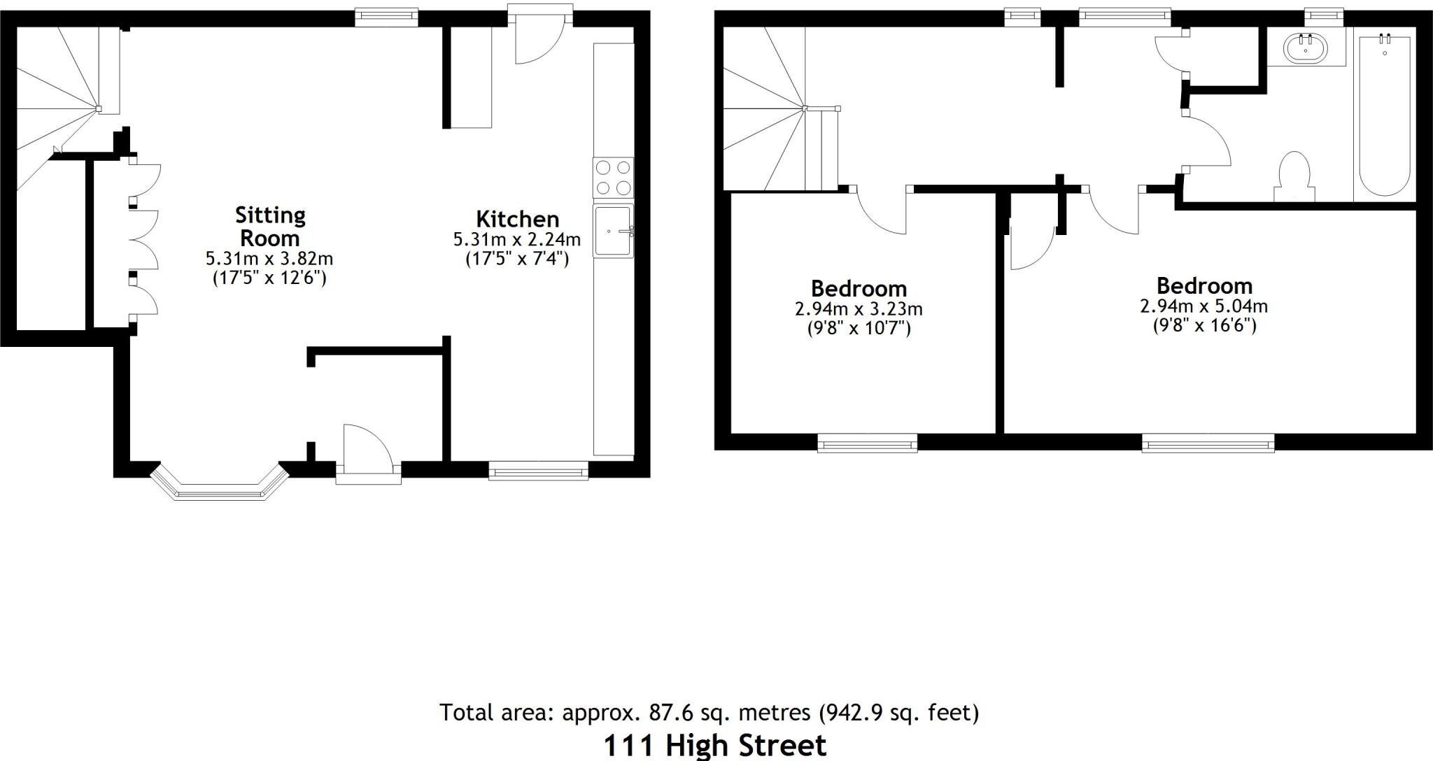 High Street, Brackley floorplan