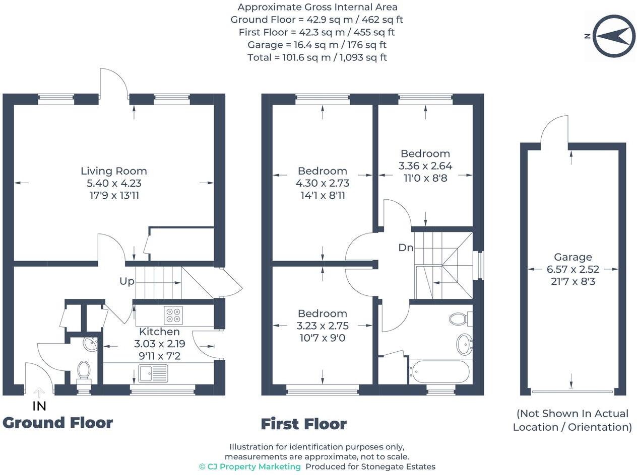 Old Hale Way, Hitchin, SG5 floorplan
