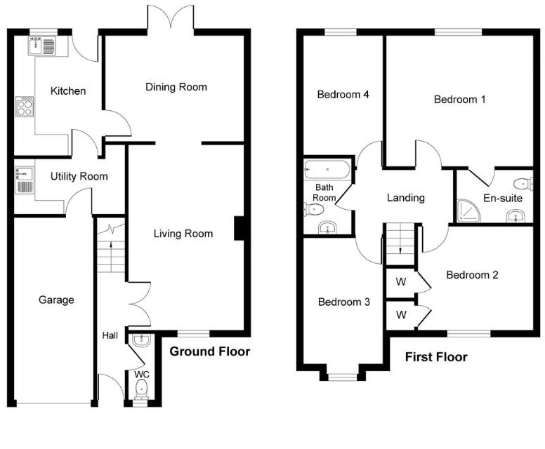 24, Raleigh Close, Padstow, PL28 floorplan