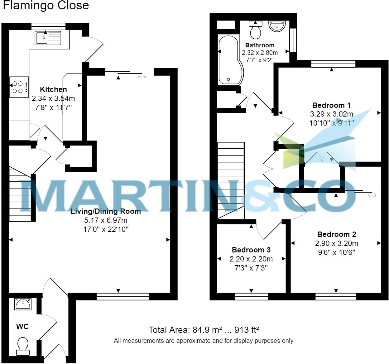 Flamingo Close, Woosehill floorplan