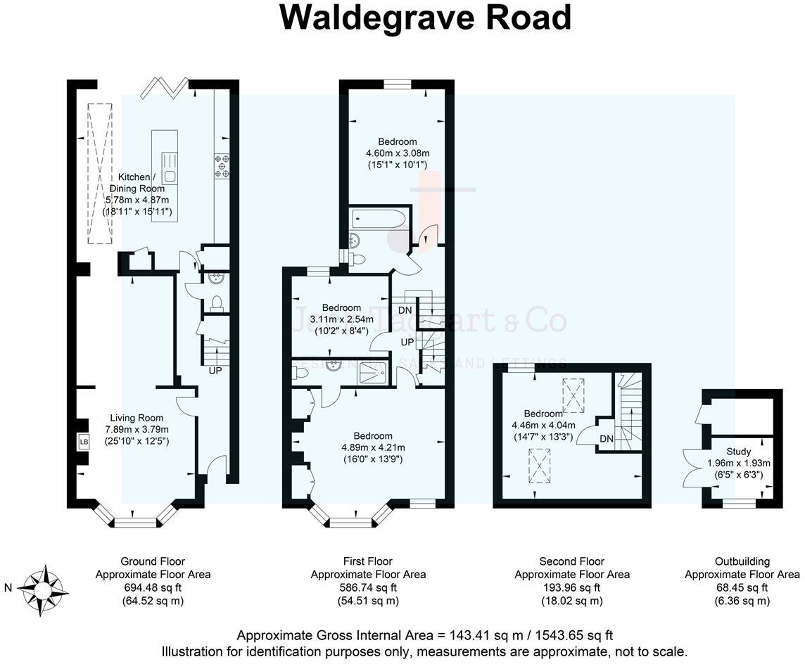 Waldegrave Road, Brighton floorplan
