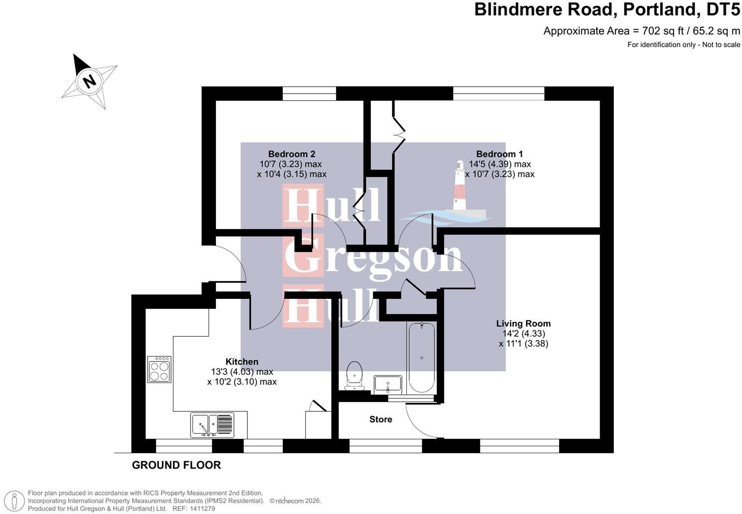 Blindmere Road, Portland floorplan
