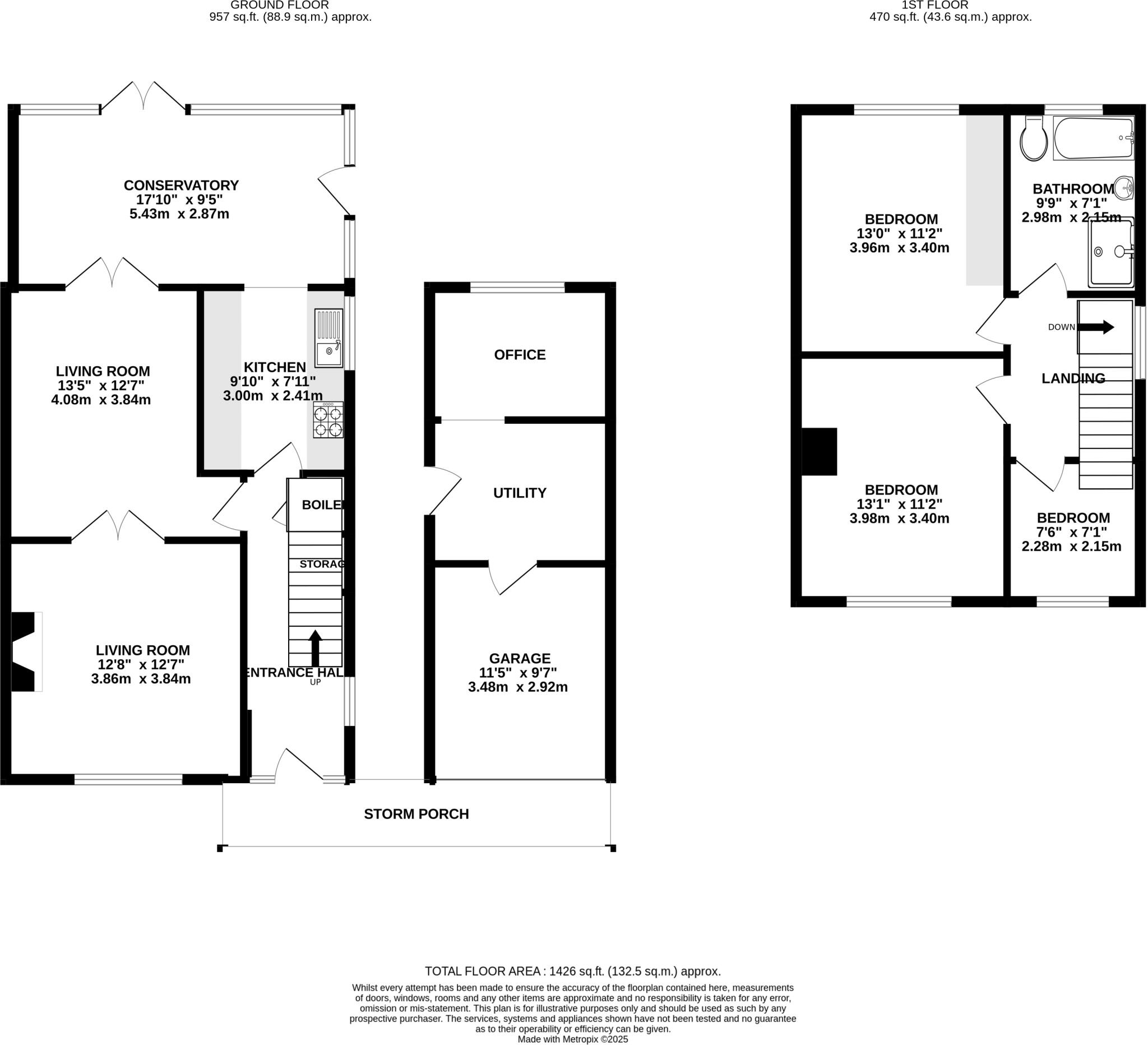 Hazelmere Road, St. Albans, Hertfordshire, AL4 floorplan