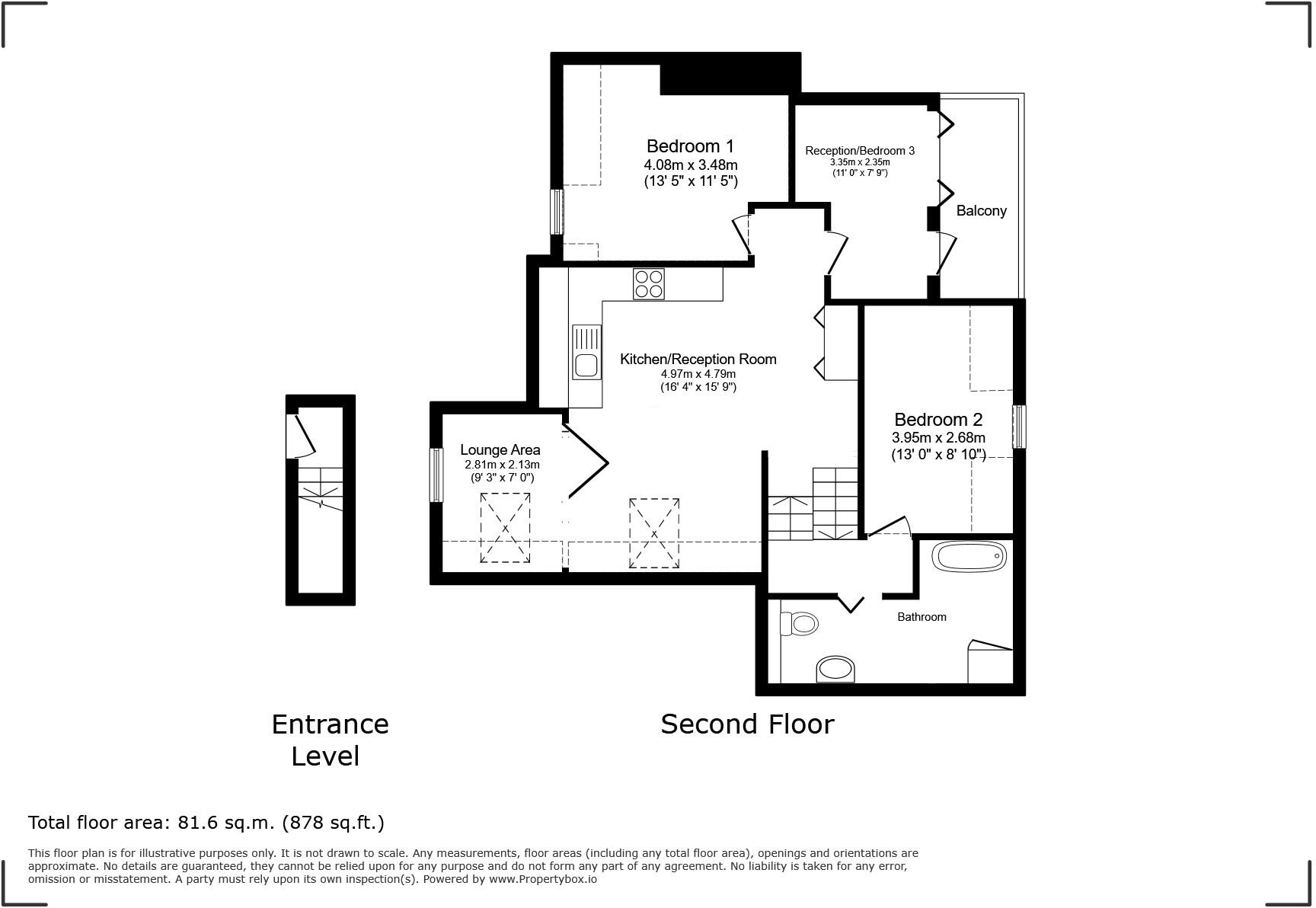 Flat 4, London, N16 floorplan