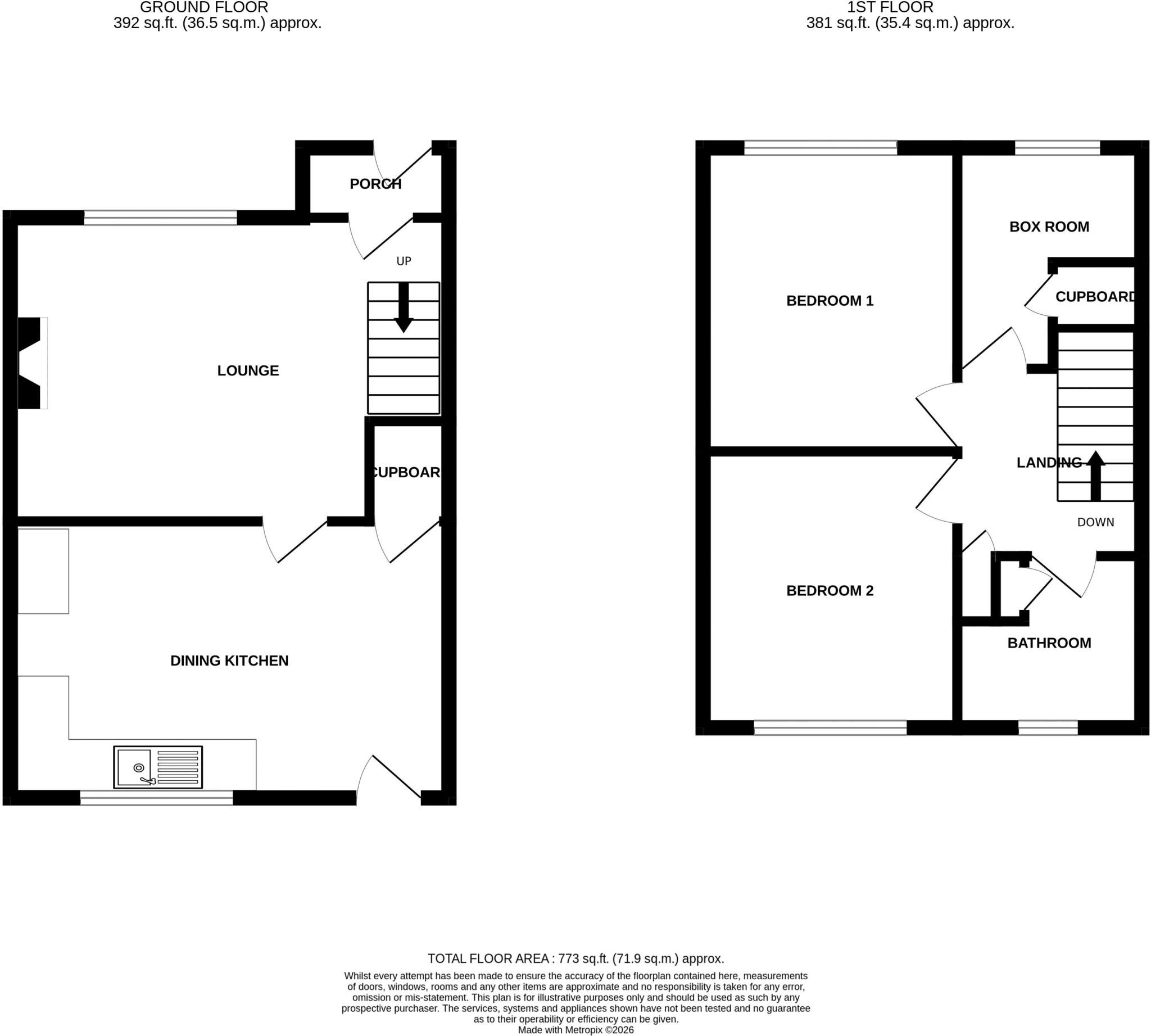 Spring Grove, Hebden Bridge floorplan