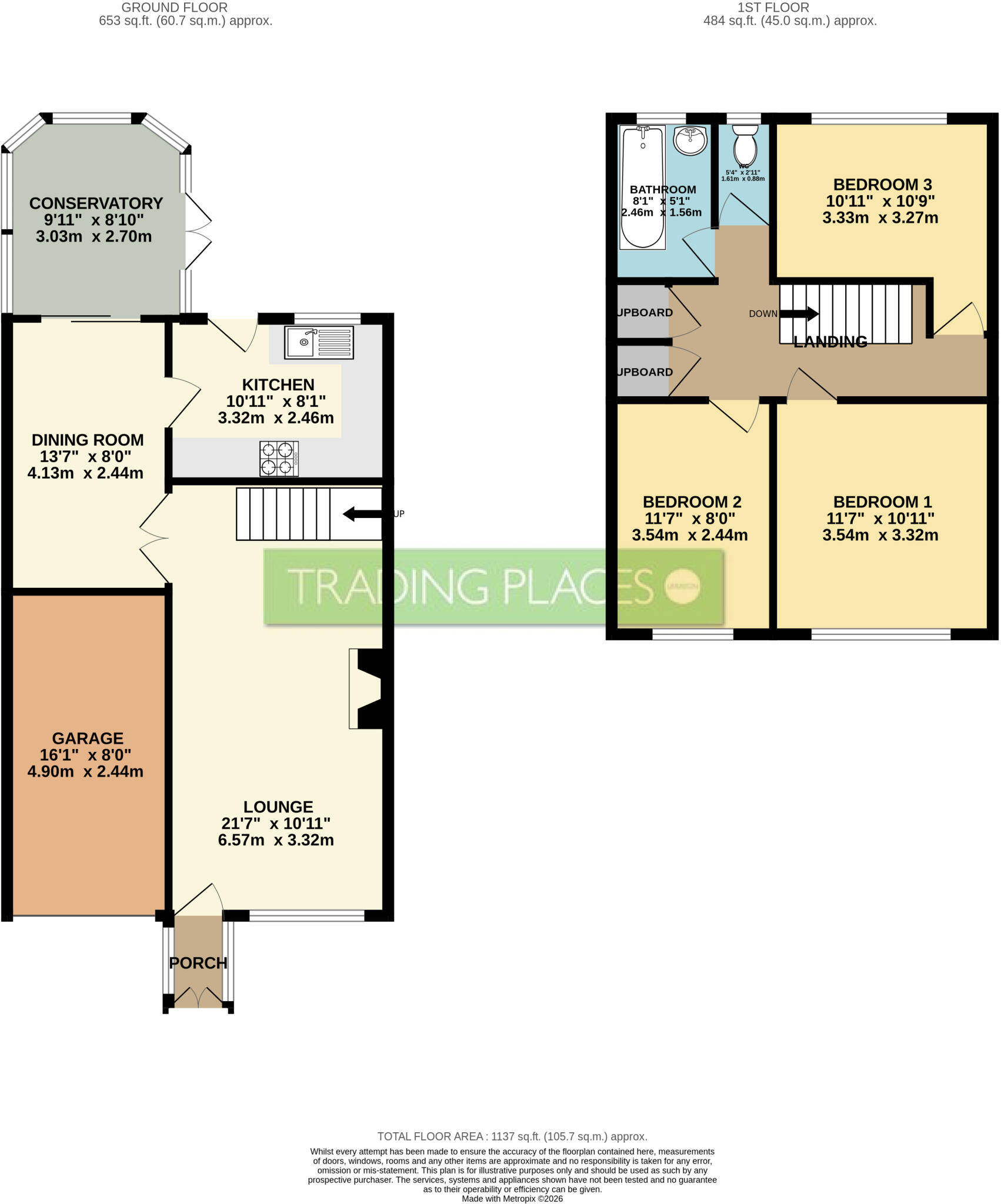 Dunster Drive, Flixton, Manchester, M41 6WR floorplan
