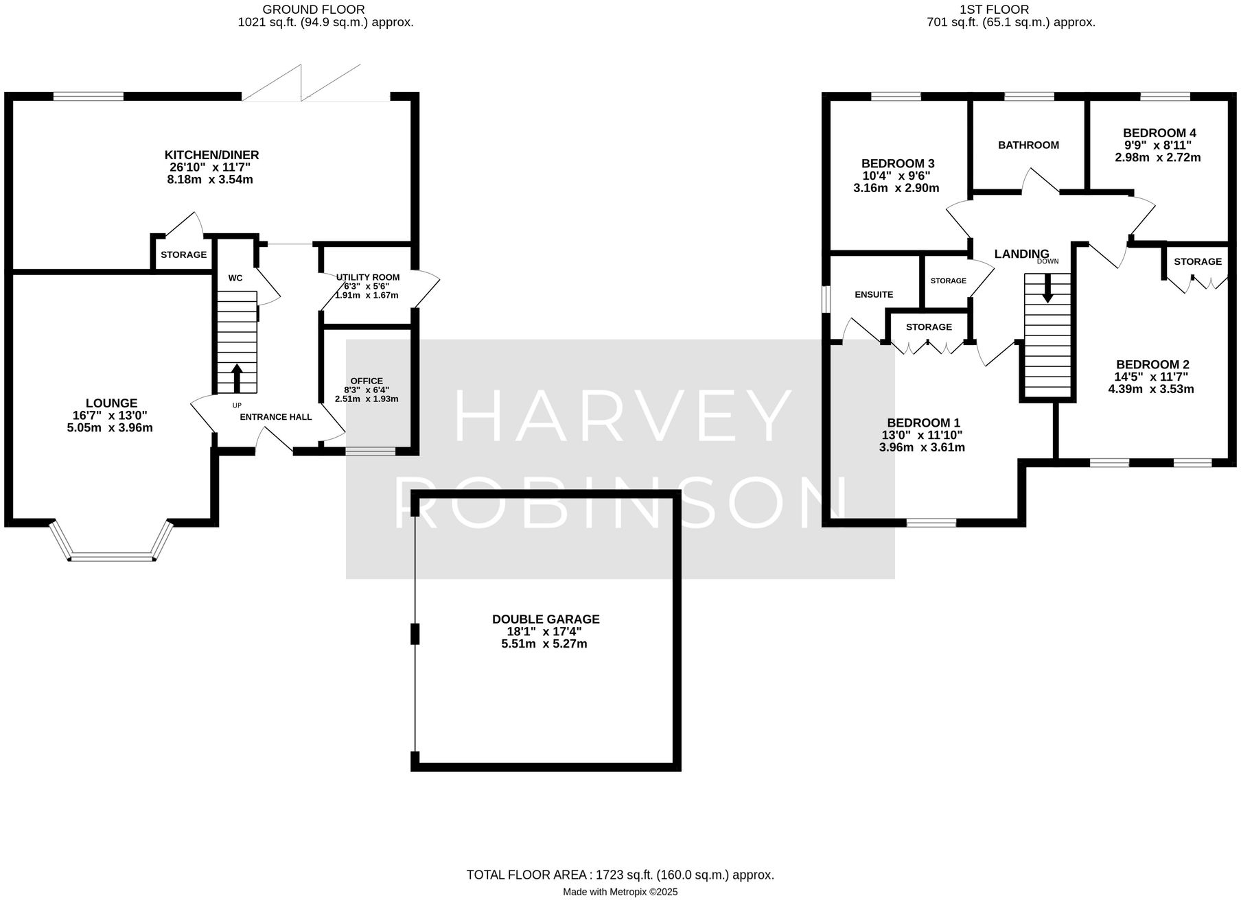 Crest Drive, Fenstanton, PE28 floorplan
