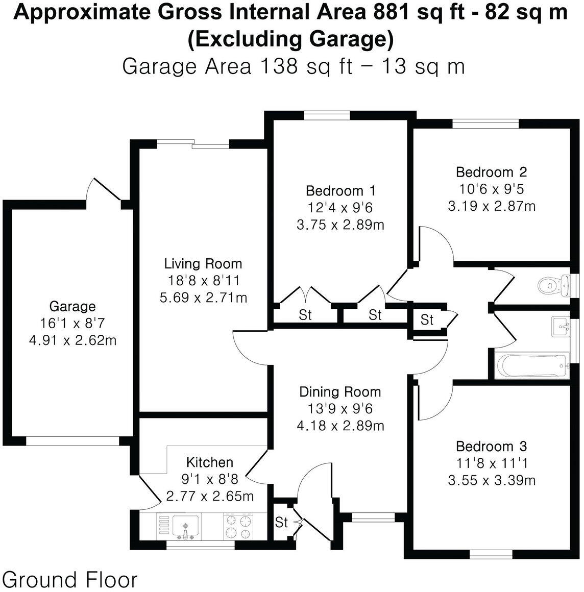 Harrier Close,Cranleigh,GU6 7BS floorplan