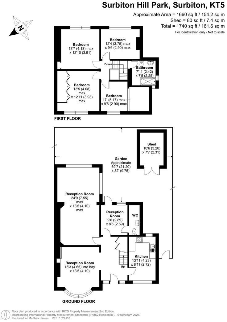 Surbiton Hill Park, Surbiton floorplan