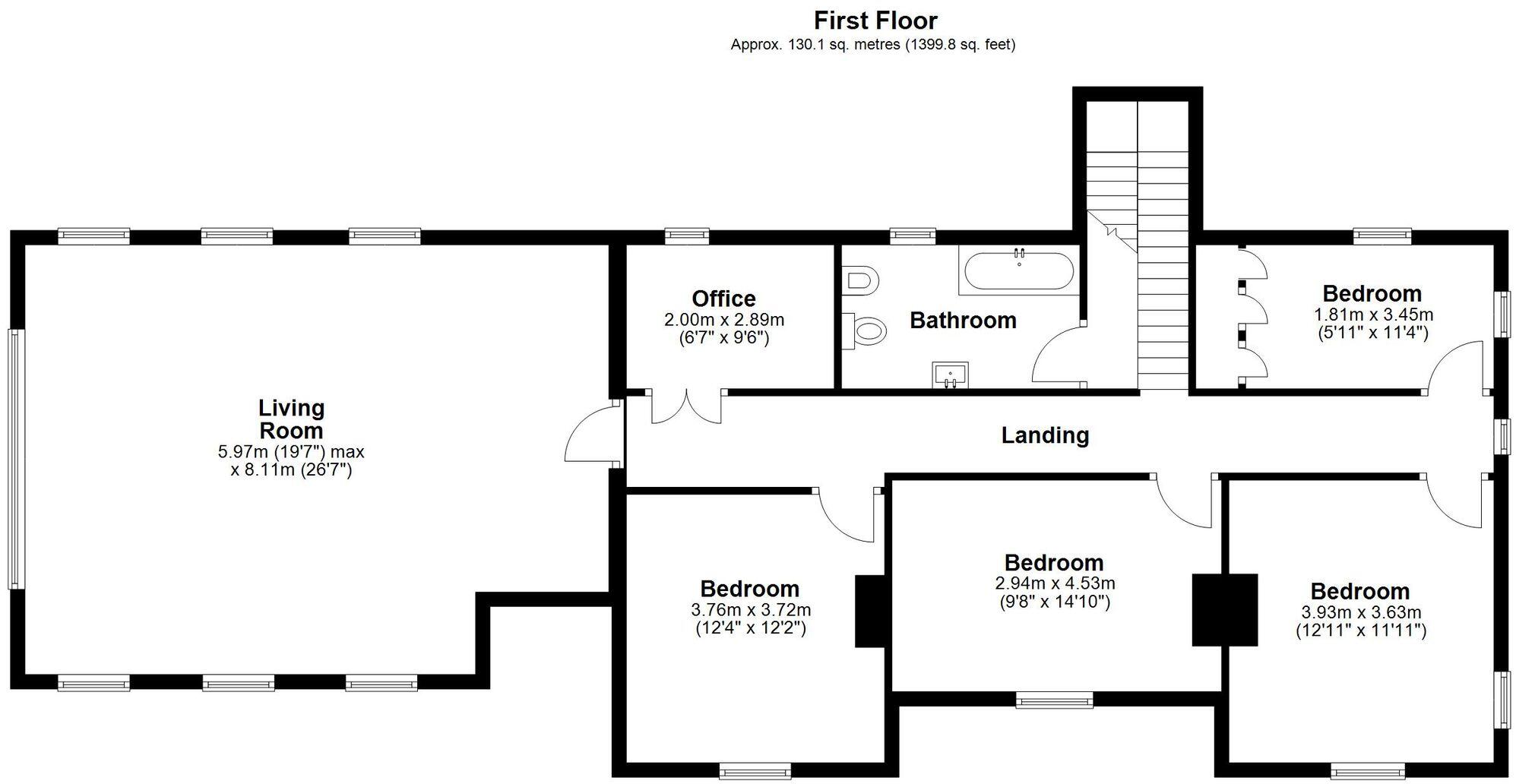 Crooks Cottage, Bridge End, Wreay, Carlisle, Cumbria floorplan