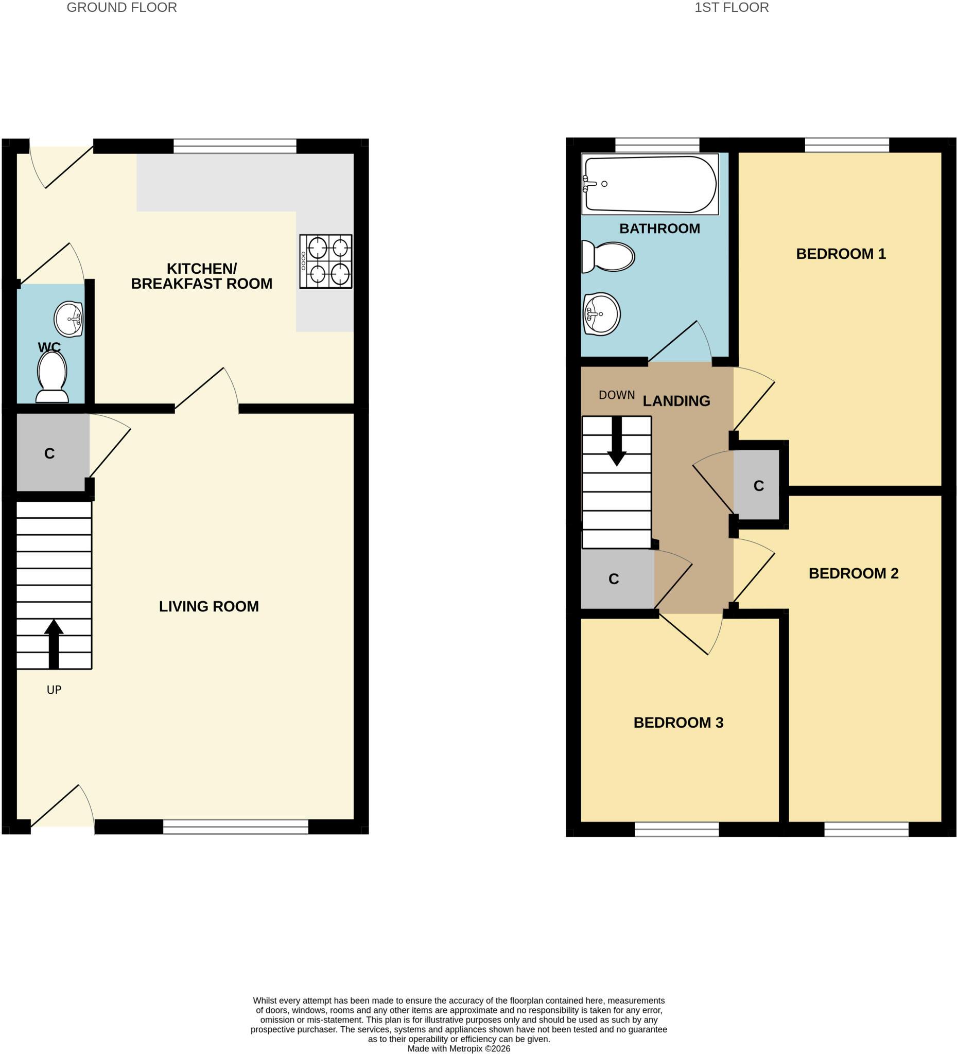 Ackland Close, Bideford, Devon, EX39 floorplan