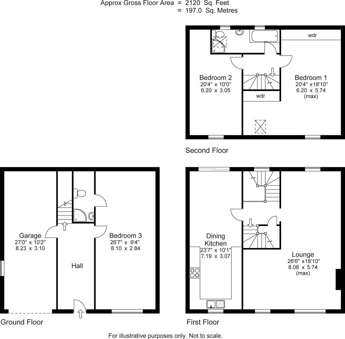 "Willowbank" Bankhouse Lane, Halifax floorplan