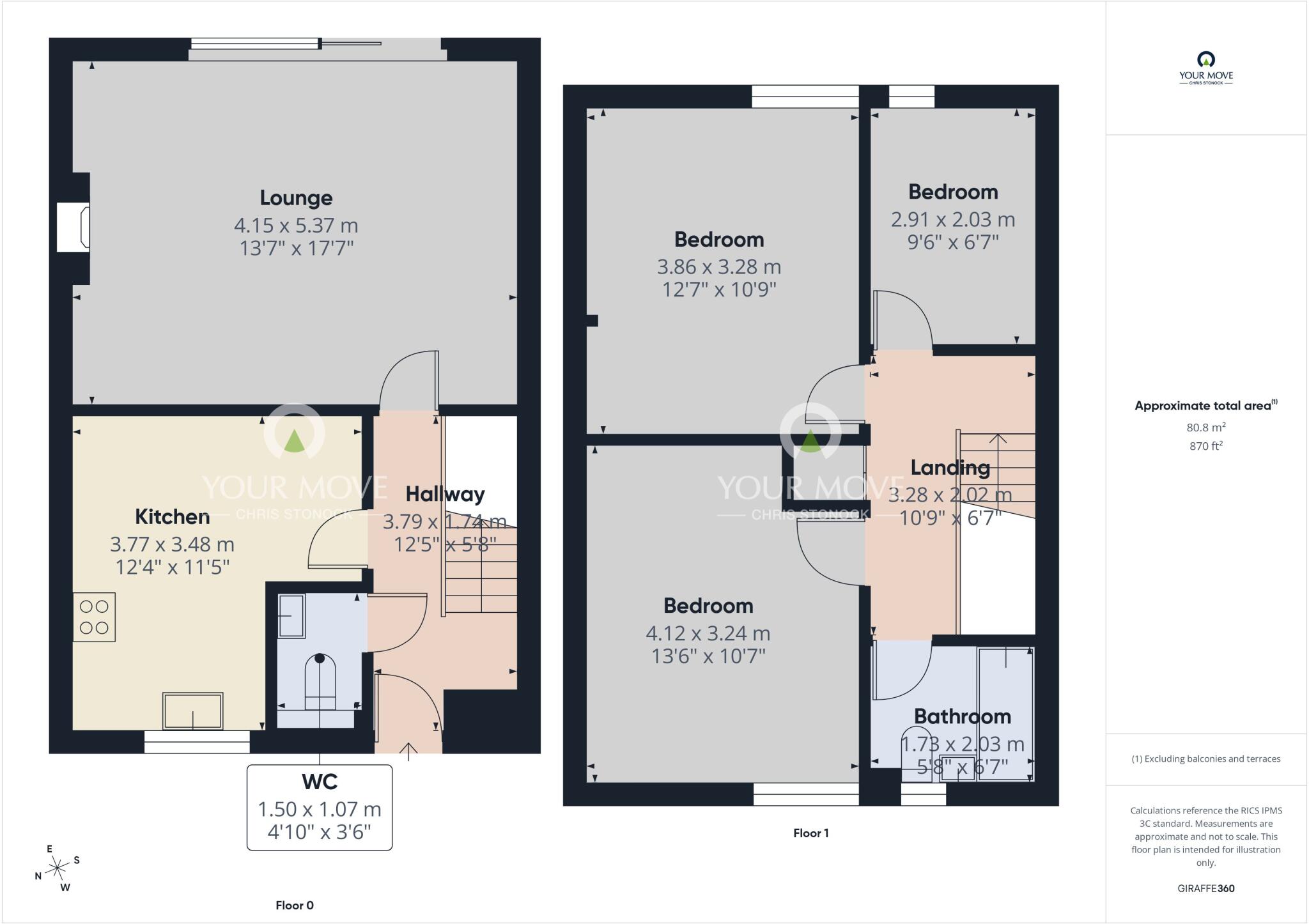 Raglan, Oxclose, Washington, NE38 floorplan