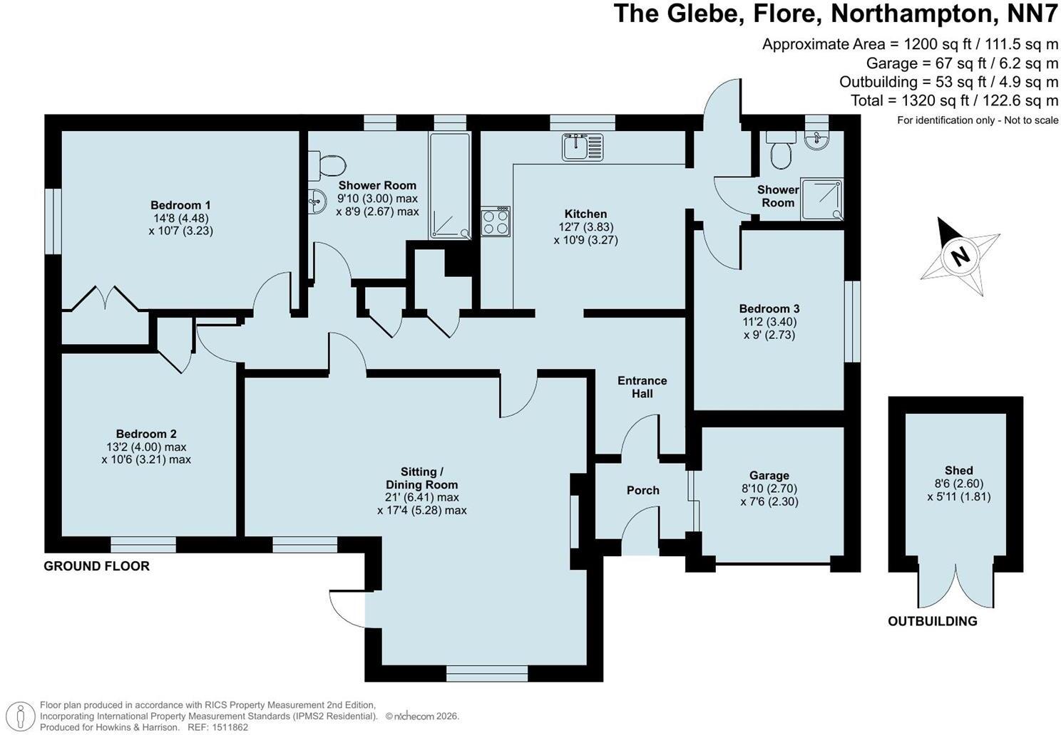 The Glebe, Flore, Northamptonshire, NN7 floorplan