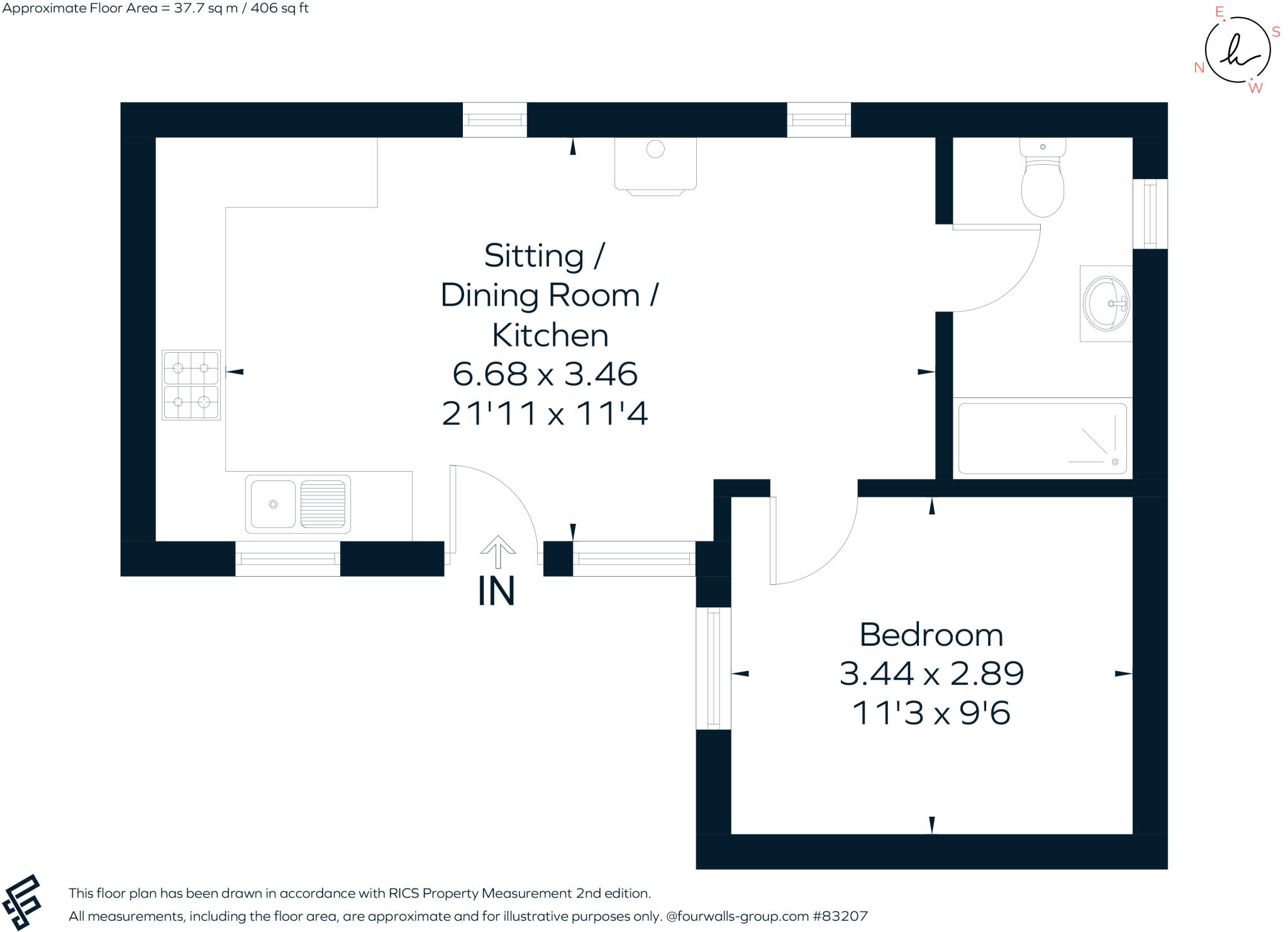 Furnace Lane Brenchely TN12 floorplan